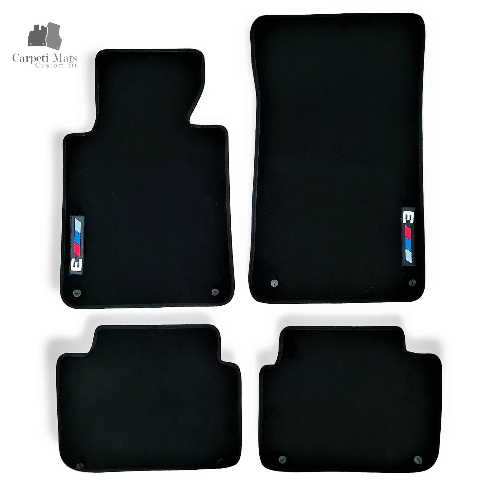 Carpet Car Floor Mats Velour for BMW 3 E46 02.1998-02.2005 M3 Car Floor Mats Velour CarpetiMats