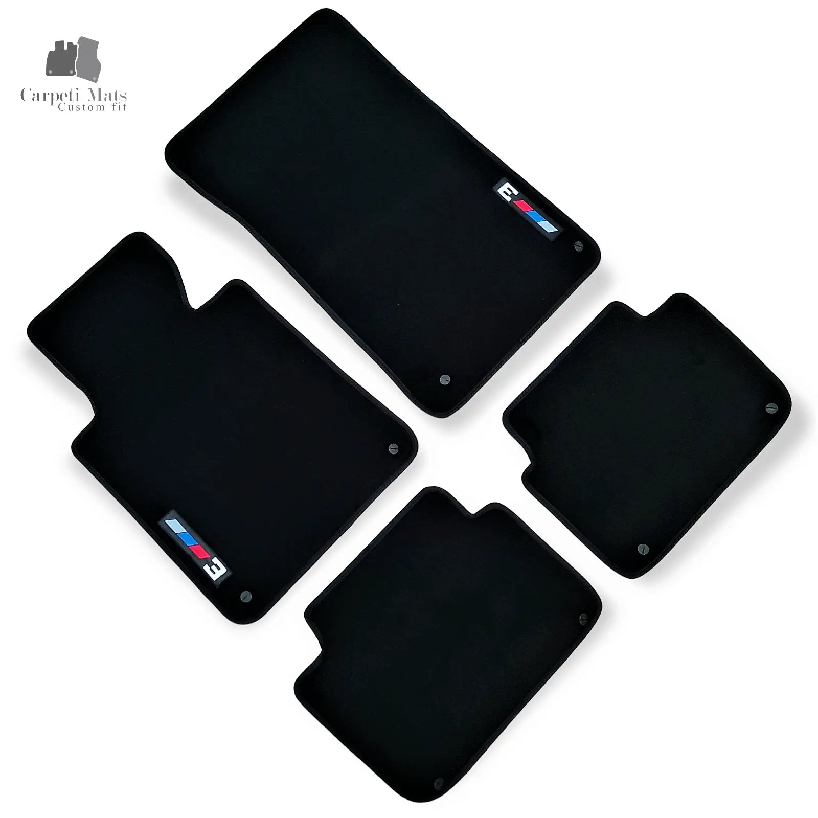 Carpet Car Floor Mats Velour for BMW 3 E46 02.1998-02.2005 M3 Car Floor Mats Velour CarpetiMats