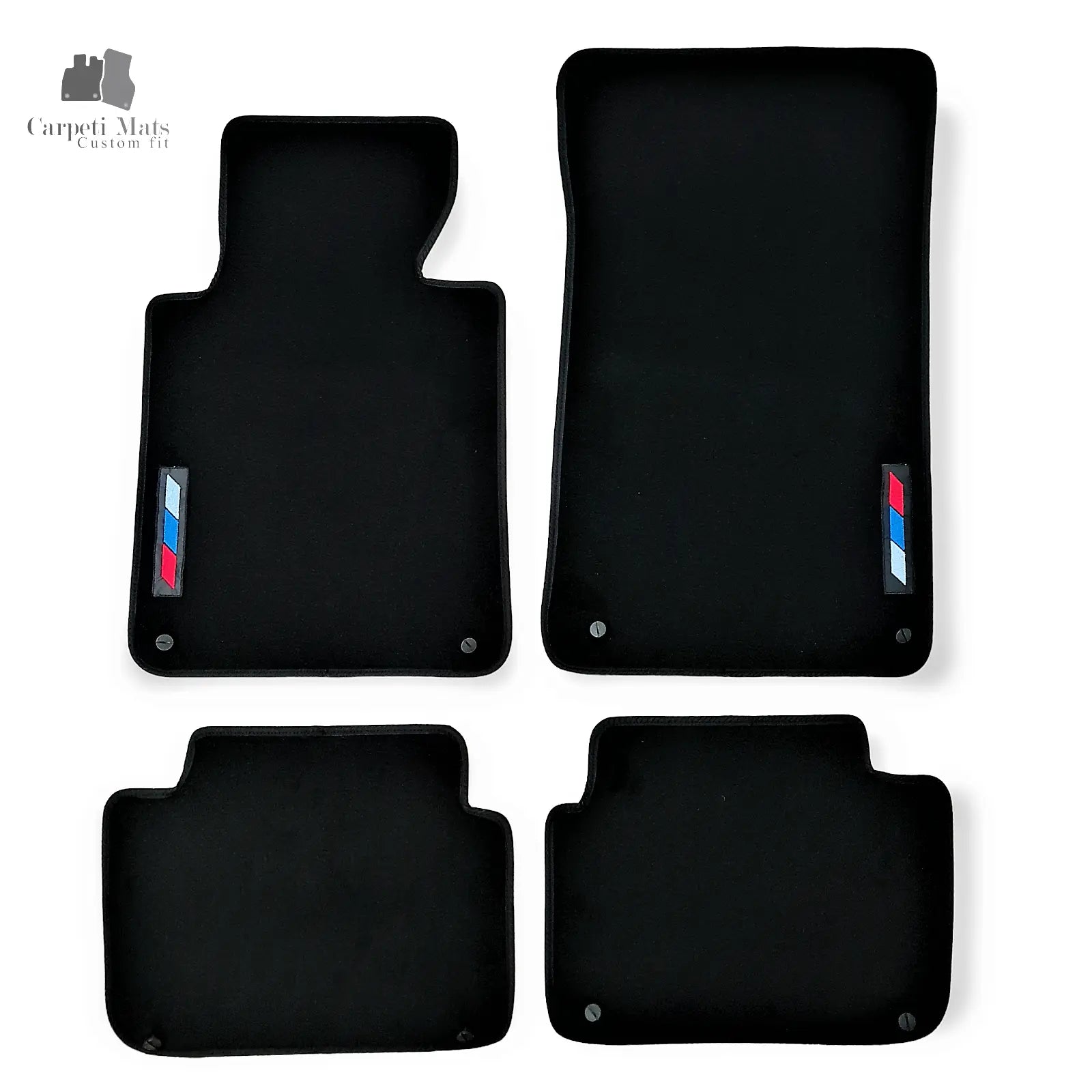 Carpet Car Floor Mats Velour for BMW 3 E46 02.1998-02.2005 M Car Floor Mats Velour CarpetiMats