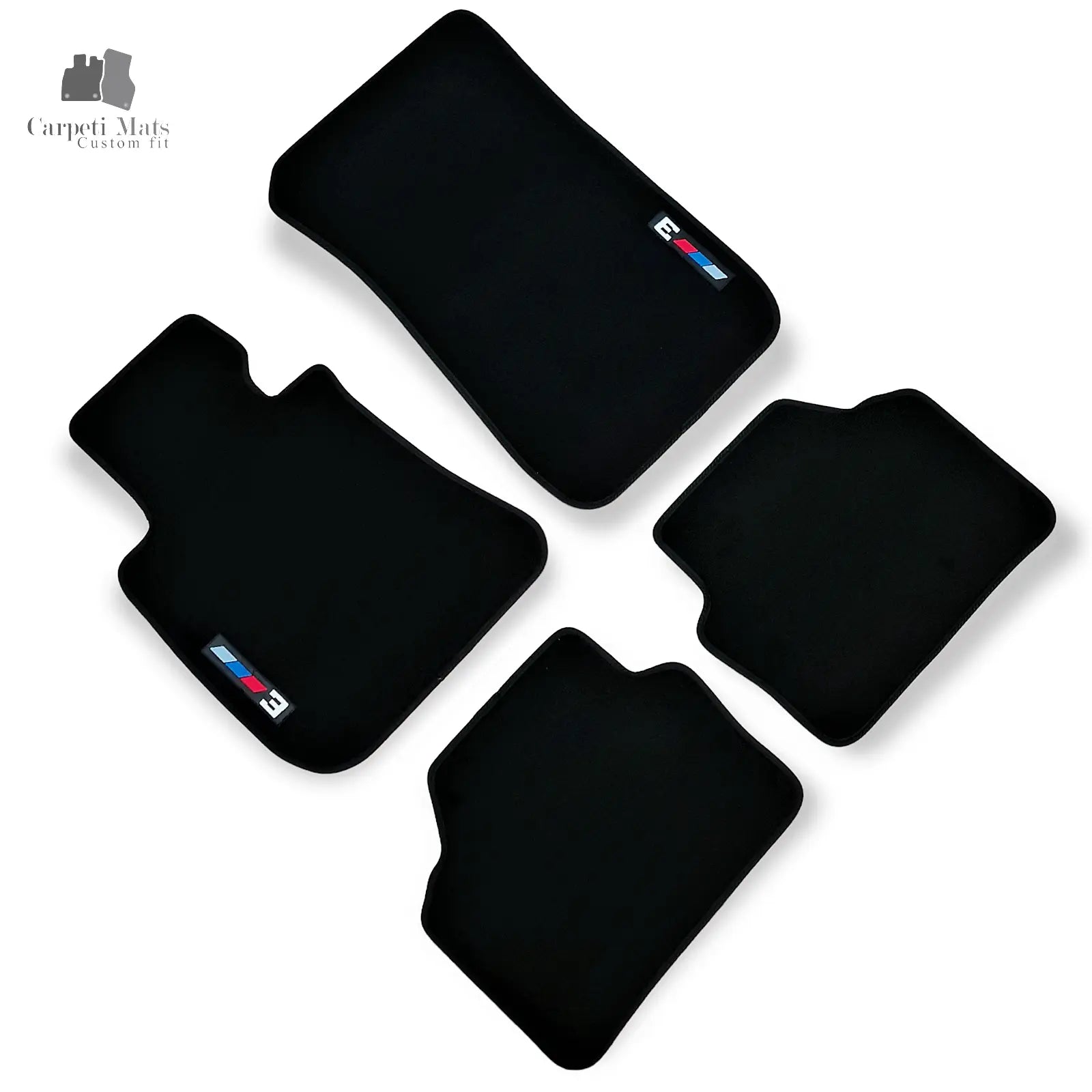 Carpet Car Floor Mats Velour for BMW 3 E90/E91 01.2005-08.2012 M3 Car Floor Mats Velour CarpetiMats