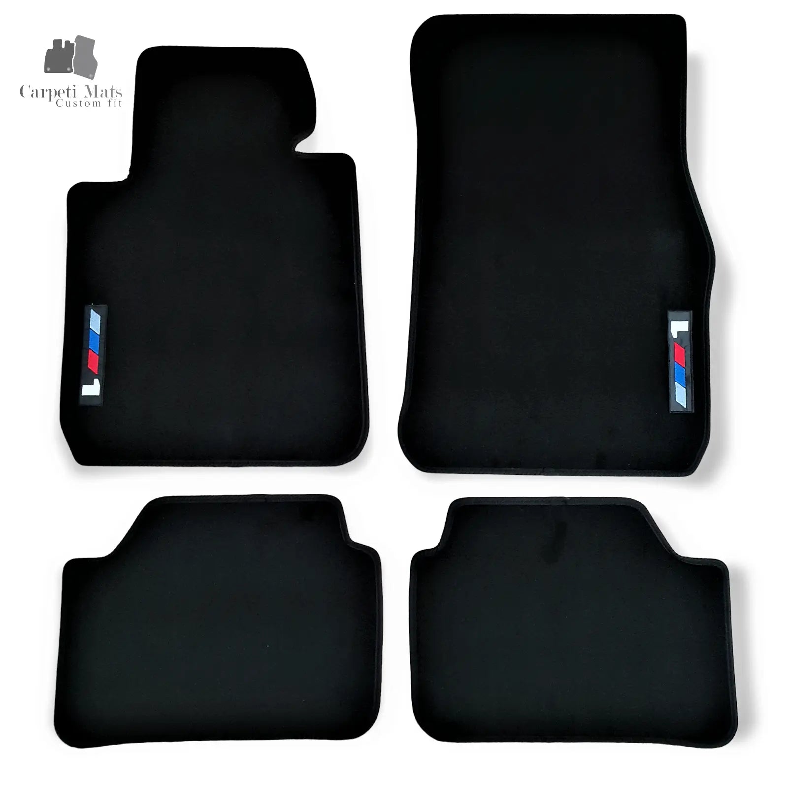 Carpet Car Floor Mats Velour for BMW 1 F20/F21 10.2010-08.2019 M1 Car Floor Mats Velour CarpetiMats