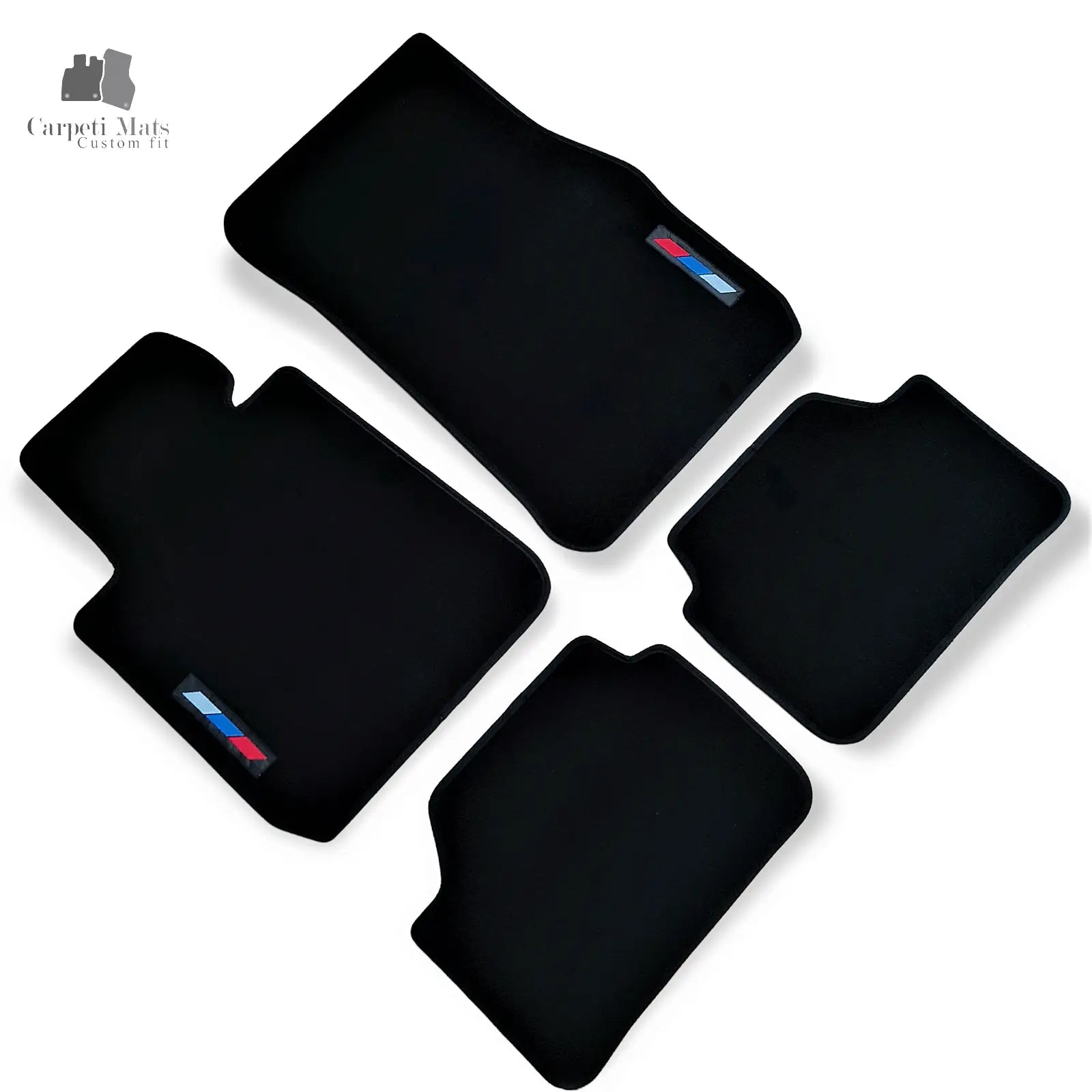 Carpet Car Floor Mats Velour for BMW 1 F20/F21 10.2010-08.2019 M Car Floor Mats Velour CarpetiMats