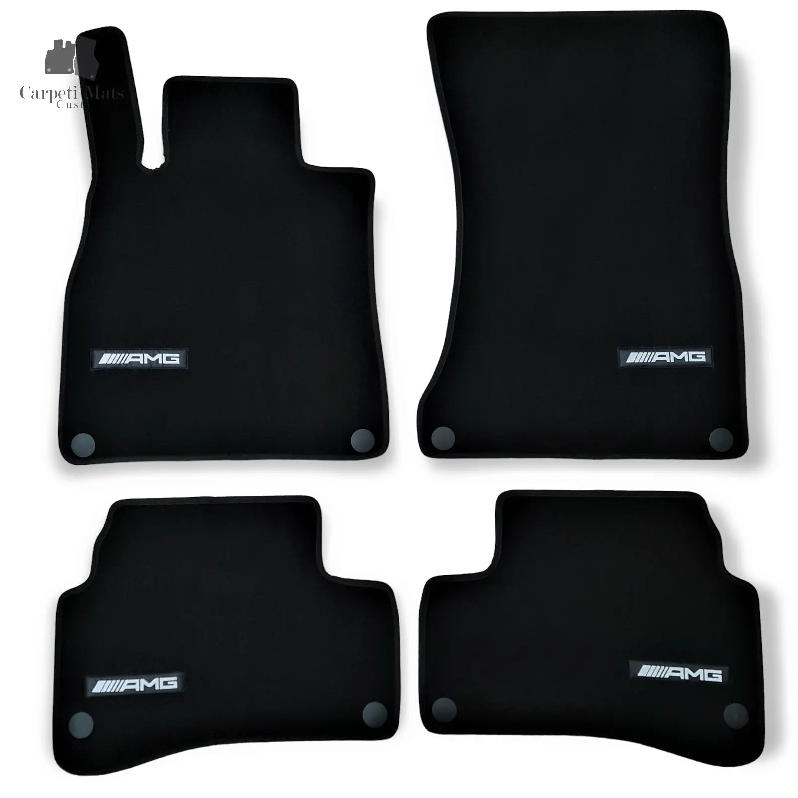Carpet Car Floor Mats Velour for Mercedes S Class W222 05.2013-09.2020-SHORT BASE AMG Car Floor Mats Velour CarpetiMats