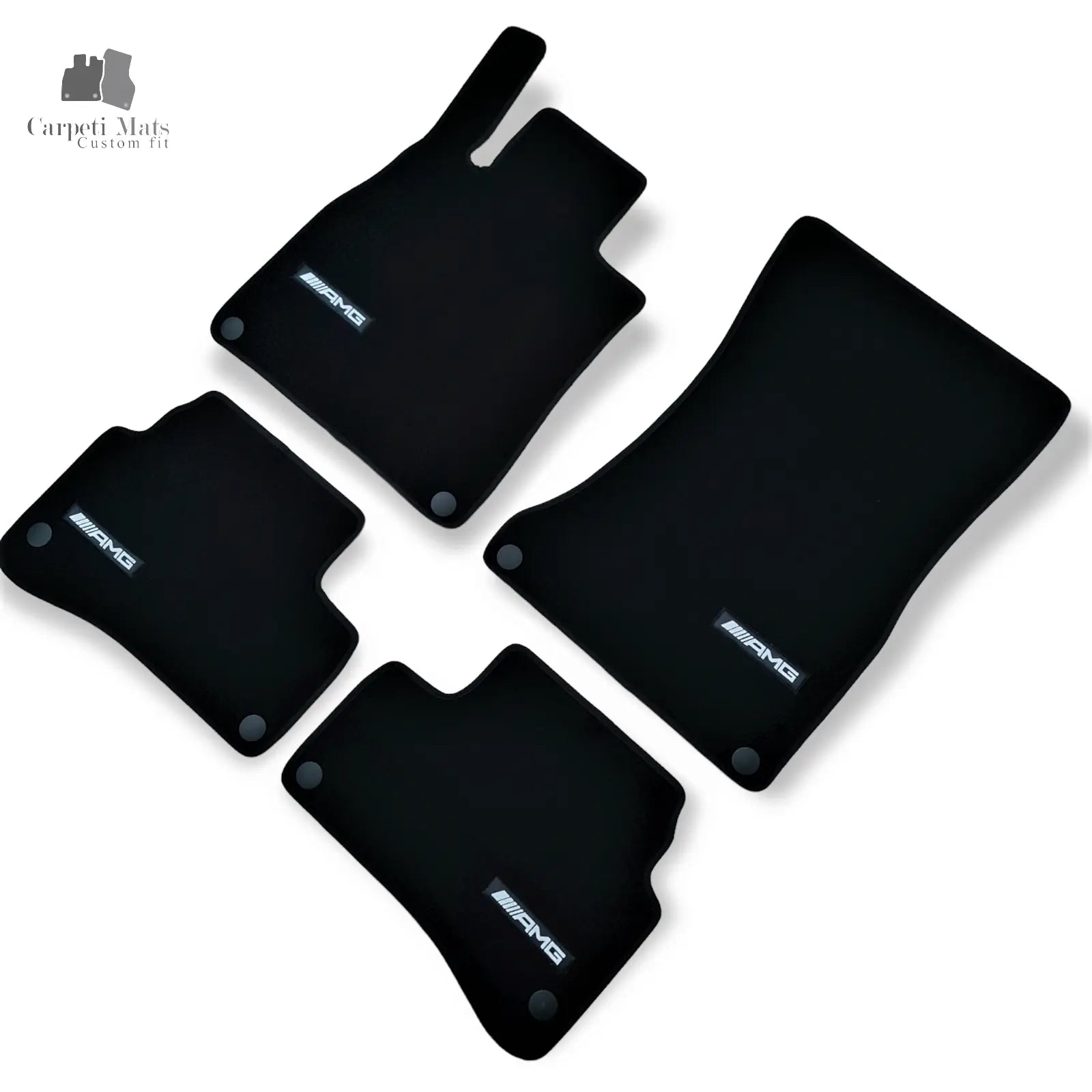 Carpet Car Floor Mats Velour for Mercedes S Class W222 05.2013-09.2020-SHORT BASE AMG Car Floor Mats Velour CarpetiMats