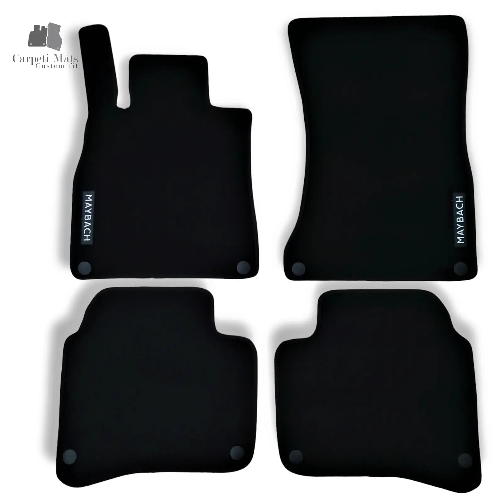 Carpet Car Floor Mats Velour for Mercedes S Class W222 05.2013-09.2020-LONG BASE special Car Floor Mats Velour CarpetiMats