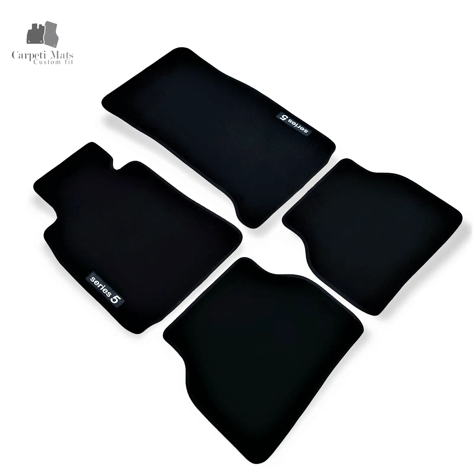 Carpet Car Floor Mats Velour for BMW 5 E39 11.1995-05.2004 logo Car Floor Mats Velour CarpetiMats
