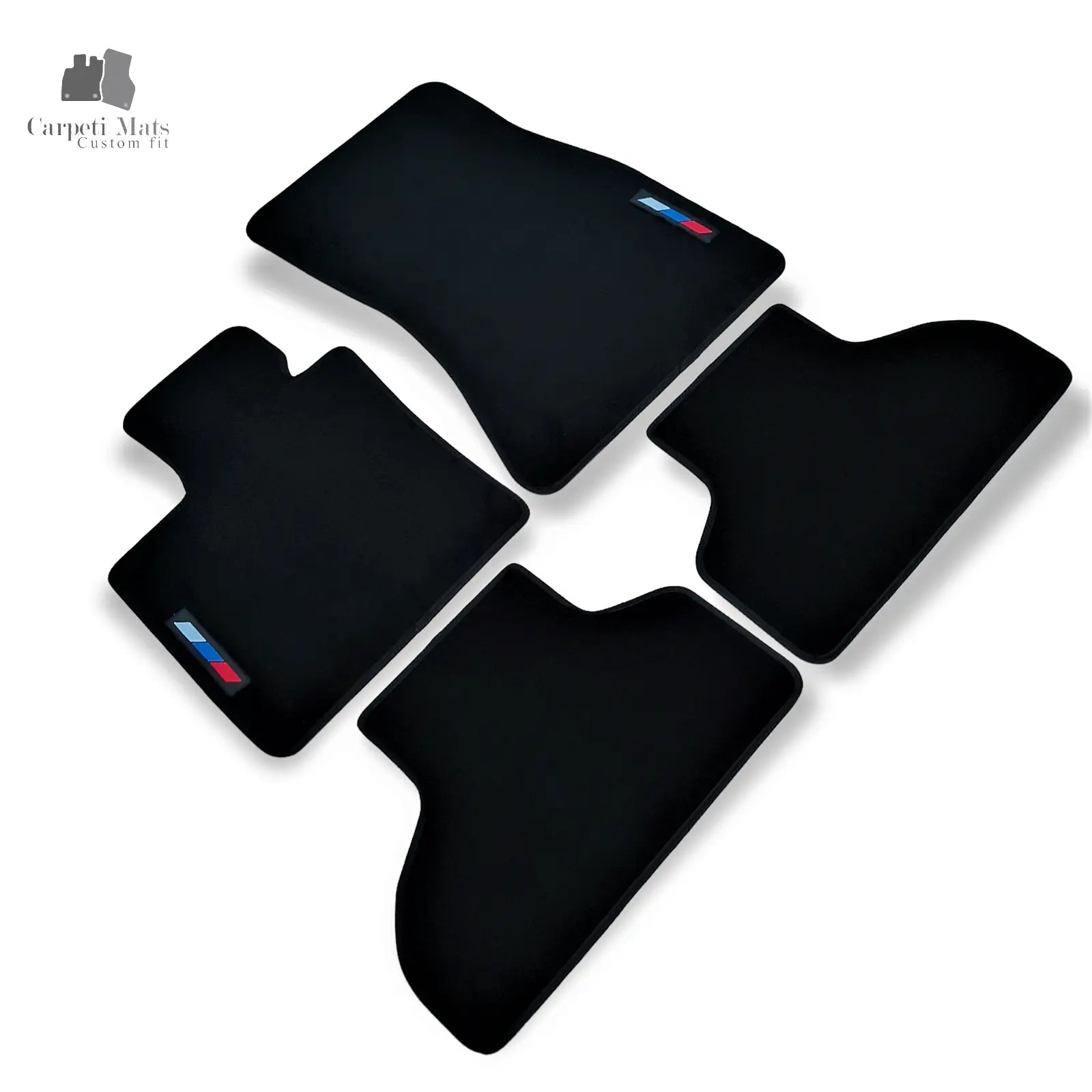 Carpet Car Floor Mats Velour for BMW X5 F15 11.2013-10.2018 M Car Floor Mats Velour CarpetiMats
