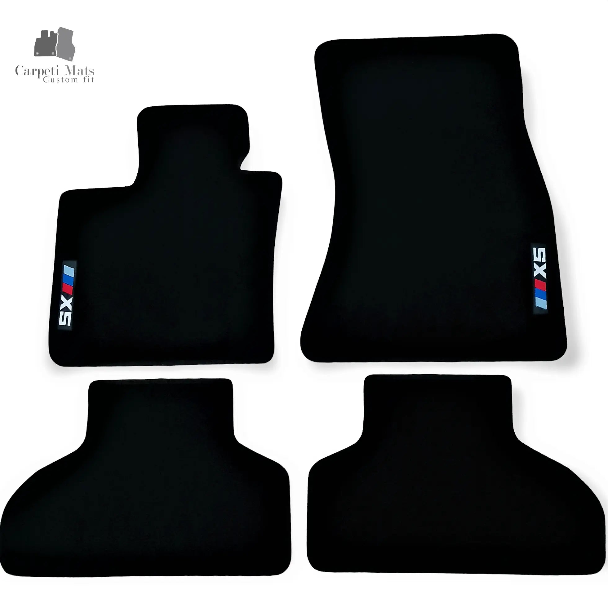 Carpet Car Floor Mats Velour for BMW X5 F15 11.2013-10.2018 MX5 Car Floor Mats Velour CarpetiMats