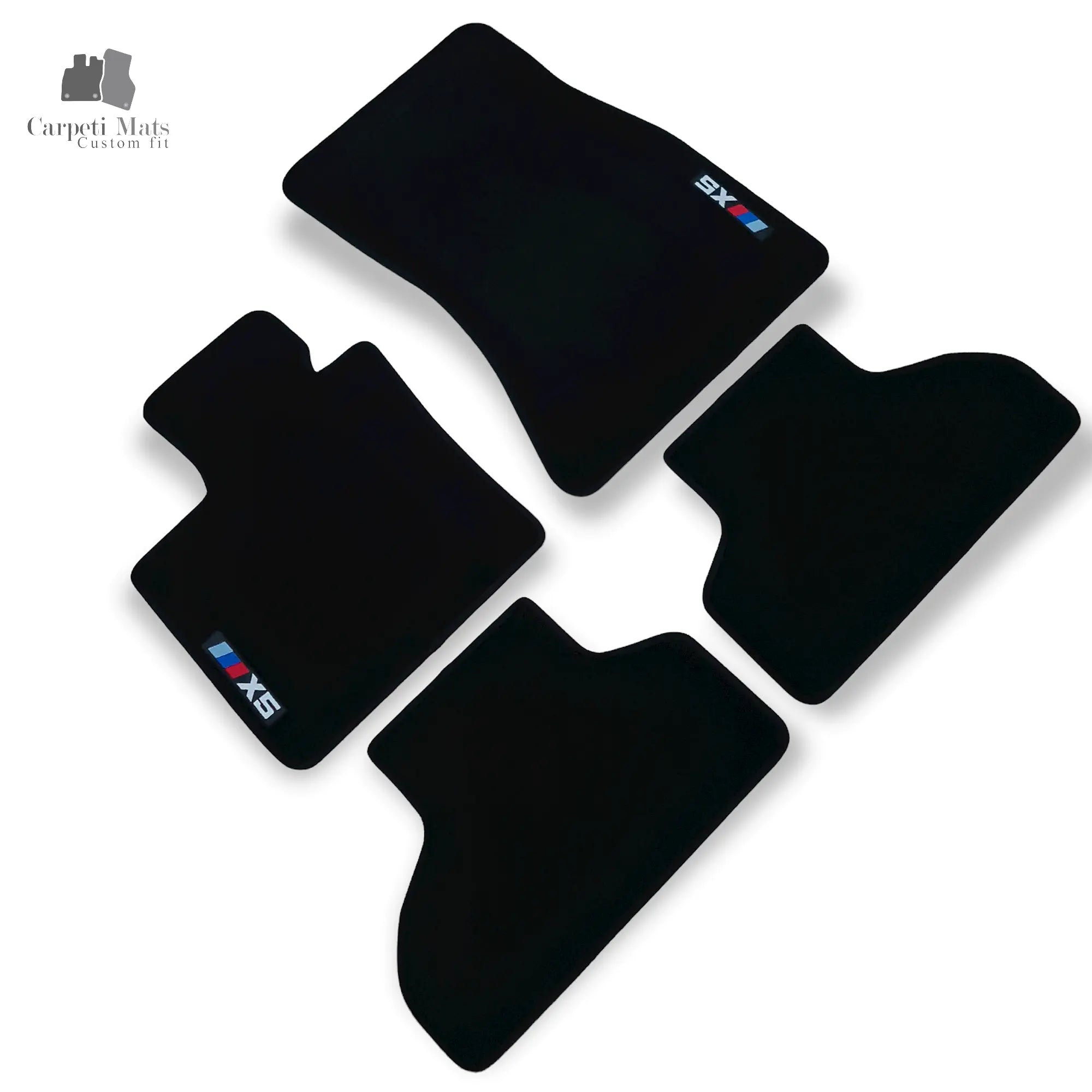 Carpet Car Floor Mats Velour for BMW X5 F15 11.2013-10.2018 MX5 Car Floor Mats Velour CarpetiMats