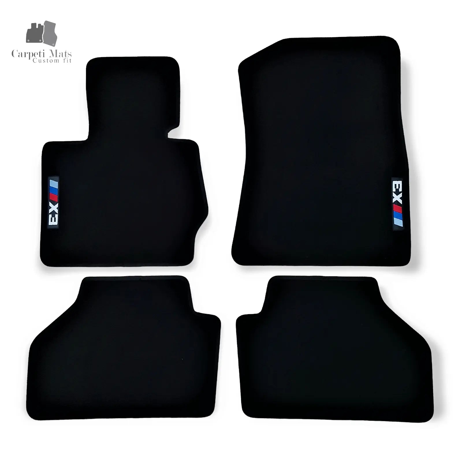 Carpet Car Floor Mats Velour for BMW X3 F25 09.2010-08.2017 MX3 Car Floor Mats Velour CarpetiMats