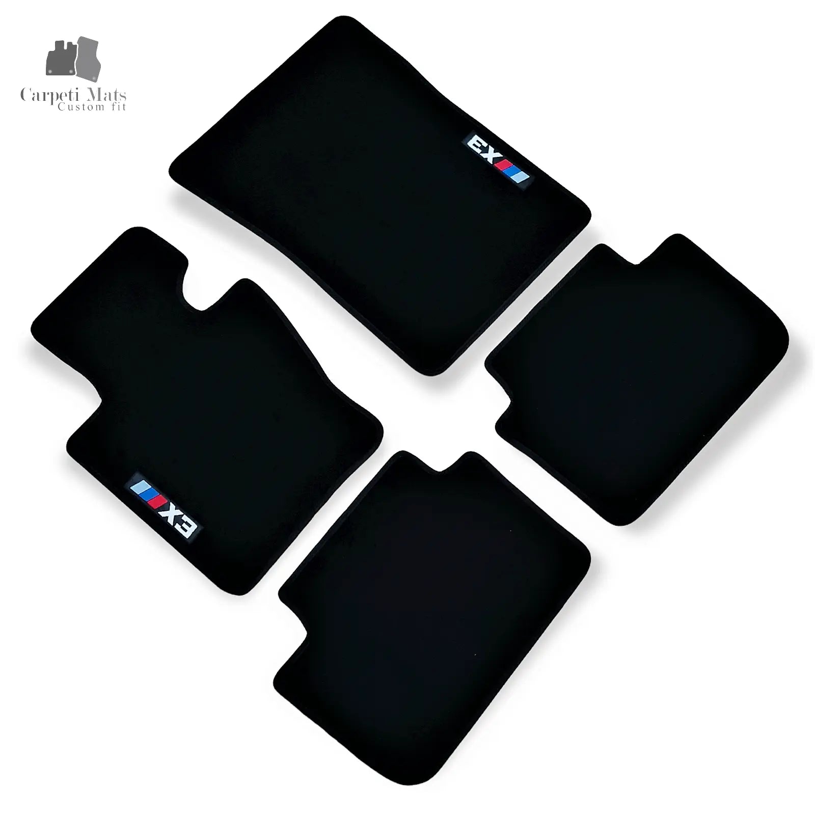 Carpet Car Floor Mats Velour for BMW X3 E83 08.2003-09.2010 MX3 Car Floor Mats Velour CarpetiMats