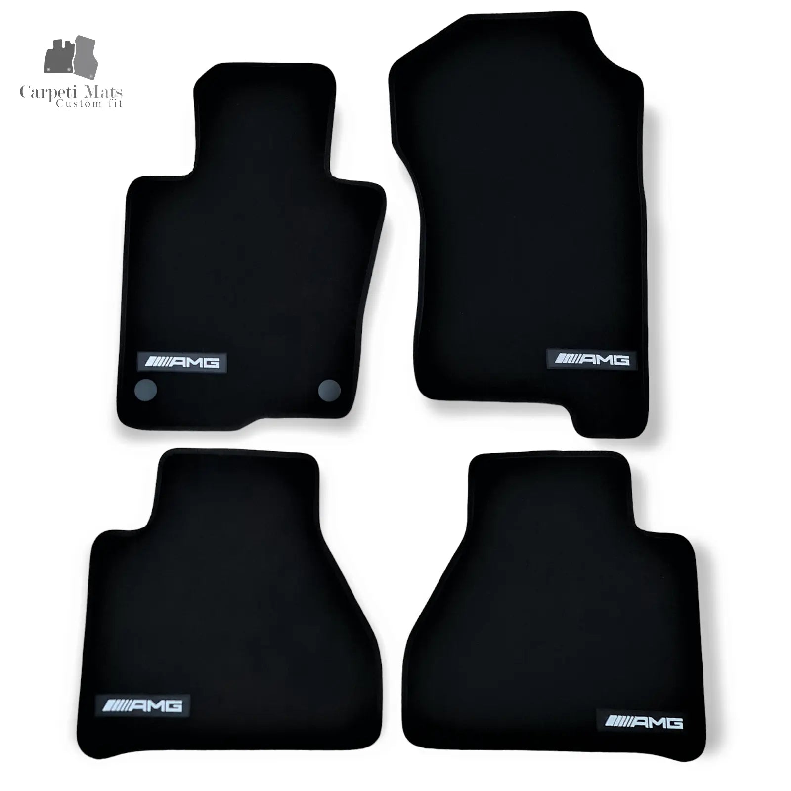 Carpet Car Floor Mats Velour for Mercedes X Class X-200 W470 11.2017-05.2020 AMG Car Floor Mats Velour CarpetiMats