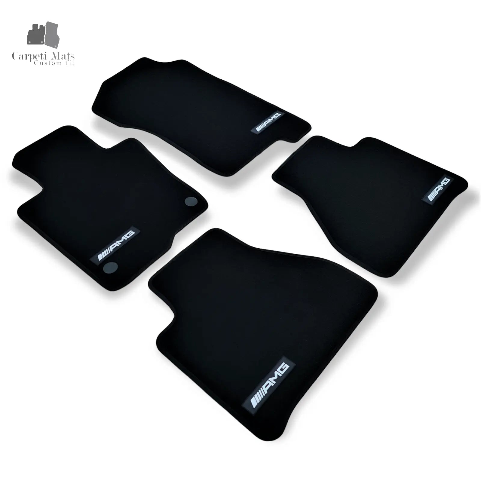 Carpet Car Floor Mats Velour for Mercedes X Class X-200 W470 11.2017-05.2020 AMG Car Floor Mats Velour CarpetiMats