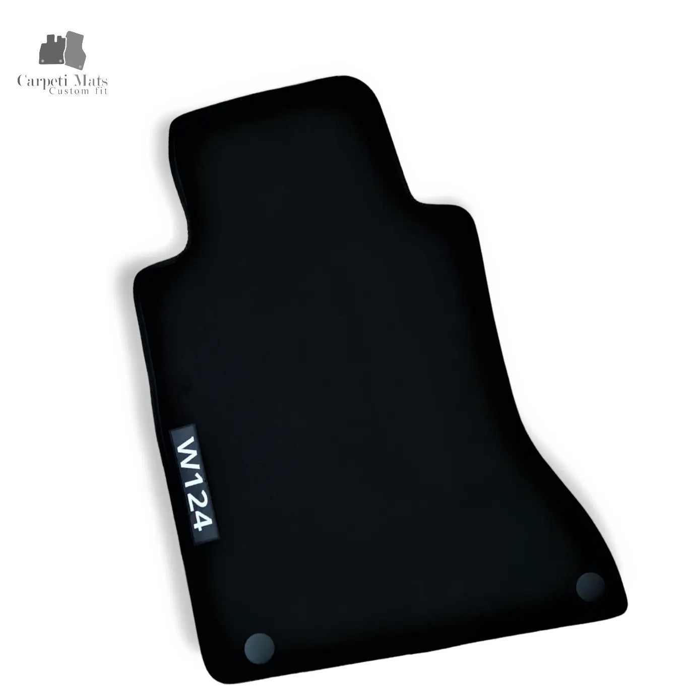 Carpet Car Floor Mats Velour for Mercedes W124 12.1984-06.1995 logo Car Floor Mats Velour CarpetiMats