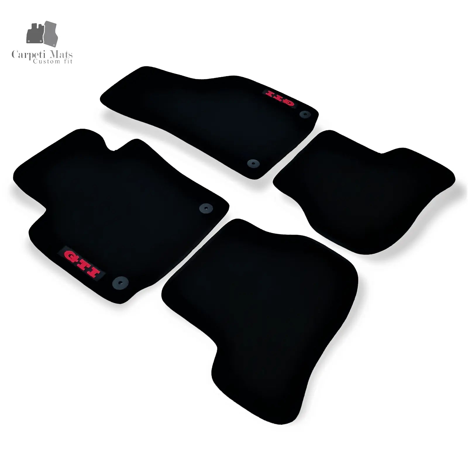 Carpet Car Floor Mats Velour for VW SCIROCCO 05.2008-12.2017 GTI Car Floor Mats Velour CarpetiMats