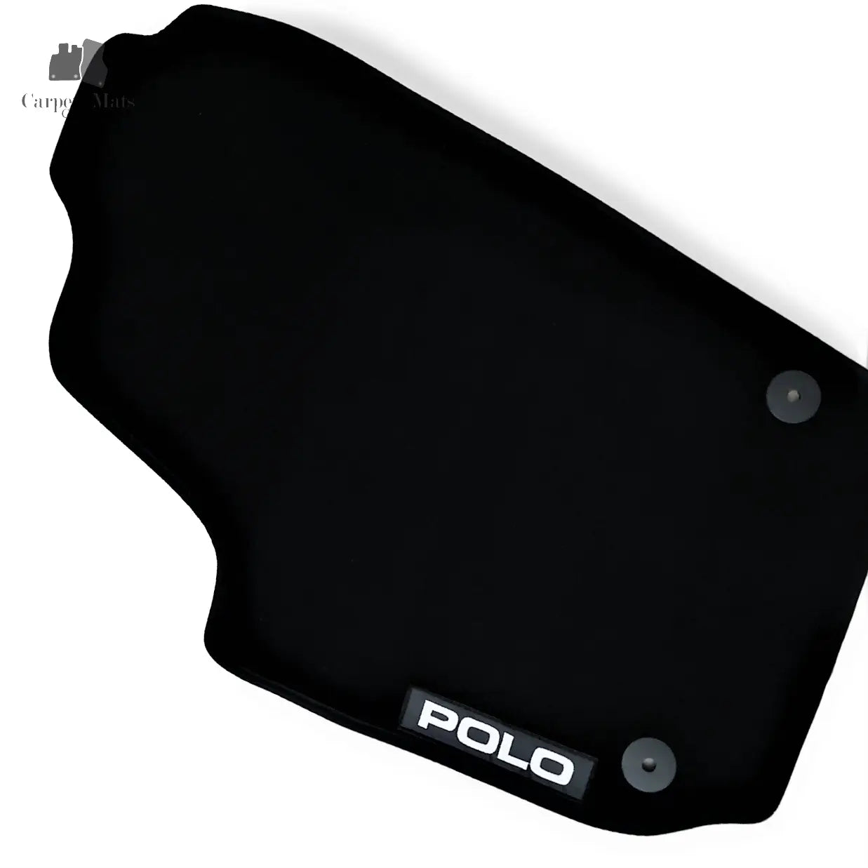 Carpet Car Floor Mats Velour for VW Polo 06.2009-09.2017 logo Car Floor Mats Velour CarpetiMats