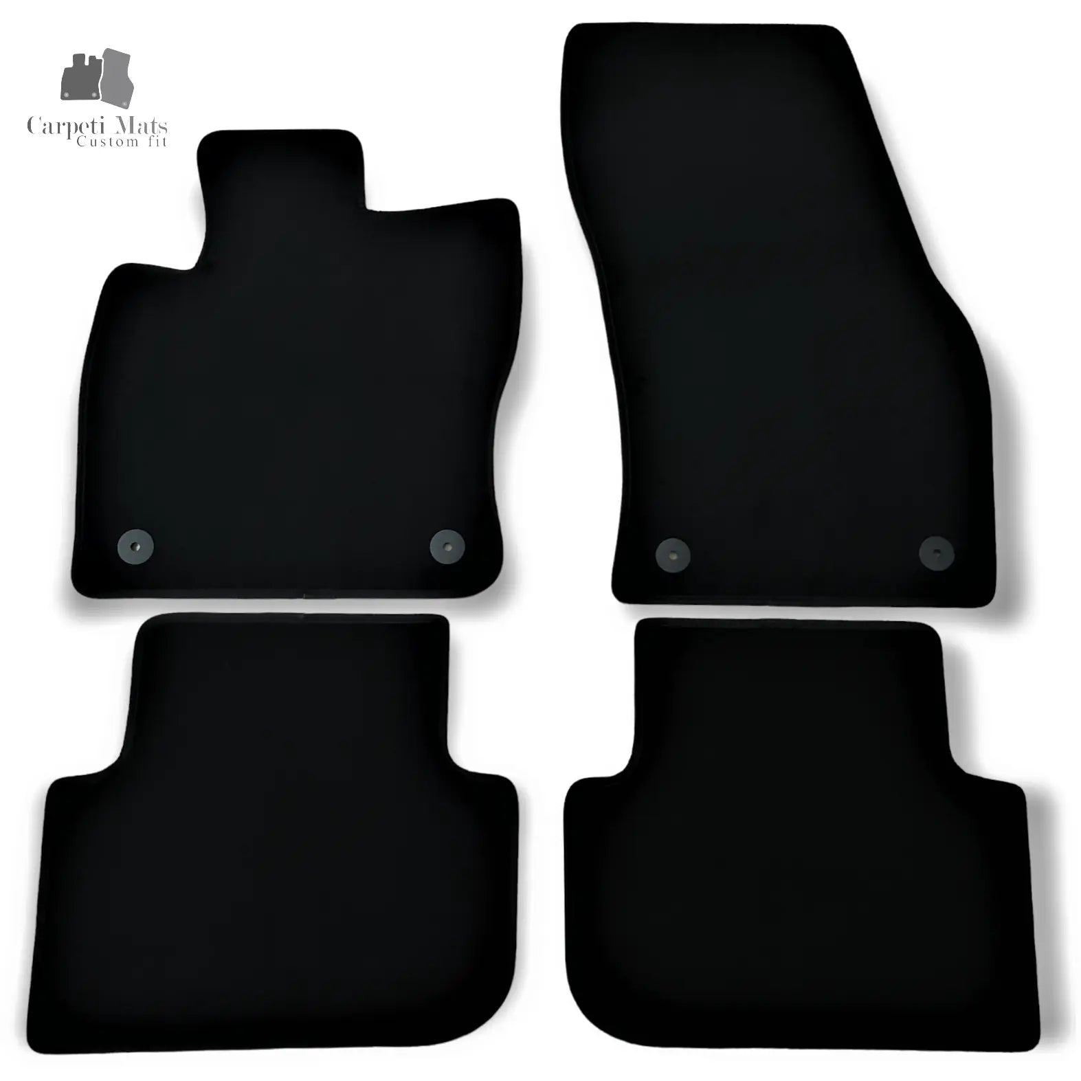Carpet Car Floor Mats Velour for VW Tiguan 04.2016-> Car Floor Mats Velour CarpetiMats