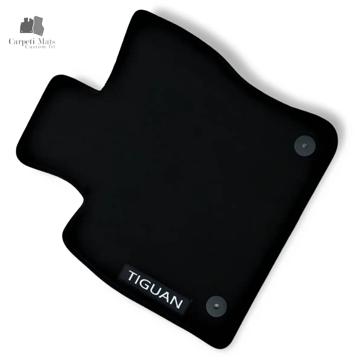 Carpet Car Floor Mats Velour for VW Tiguan 04.2016-> logo Car Floor Mats Velour CarpetiMats