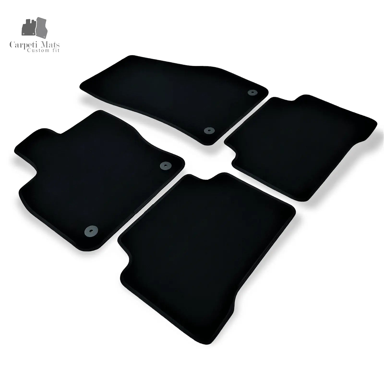 Carpet Car Floor Mats Velour for VW Touran 10.2015-> Car Floor Mats Velour CarpetiMats