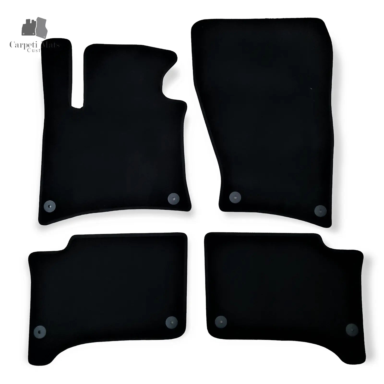 Carpet Car Floor Mats Velour for VW Touareg 05.2010-04.2018 Car Floor Mats Velour CarpetiMats