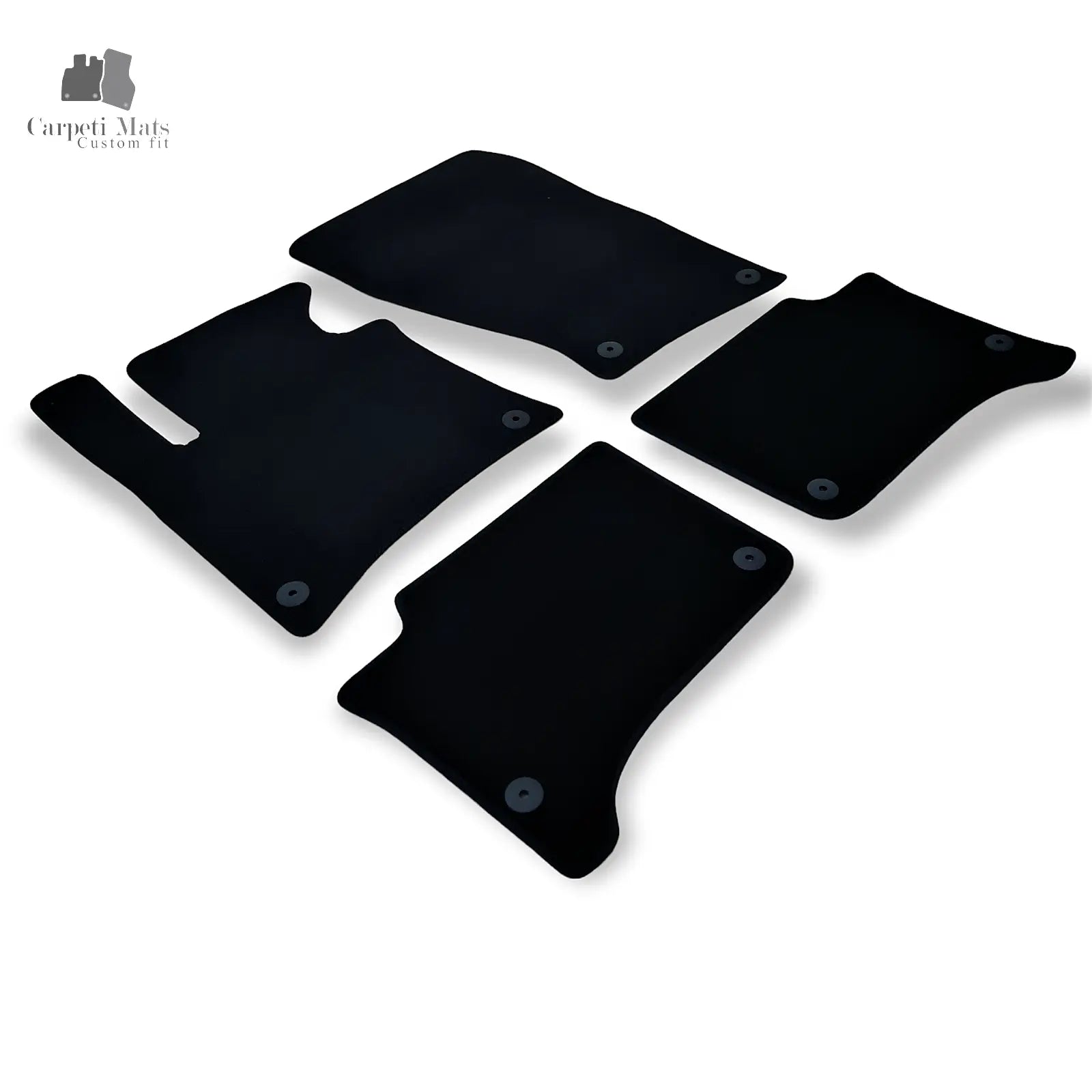 Carpet Car Floor Mats Velour for VW Touareg 05.2010-04.2018 Car Floor Mats Velour CarpetiMats