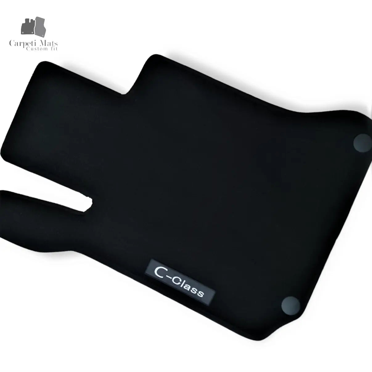 Carpet Car Floor Mats Velour for Mercedes C Class W204 01.2007-02.2014 logo Car Floor Mats Velour CarpetiMats