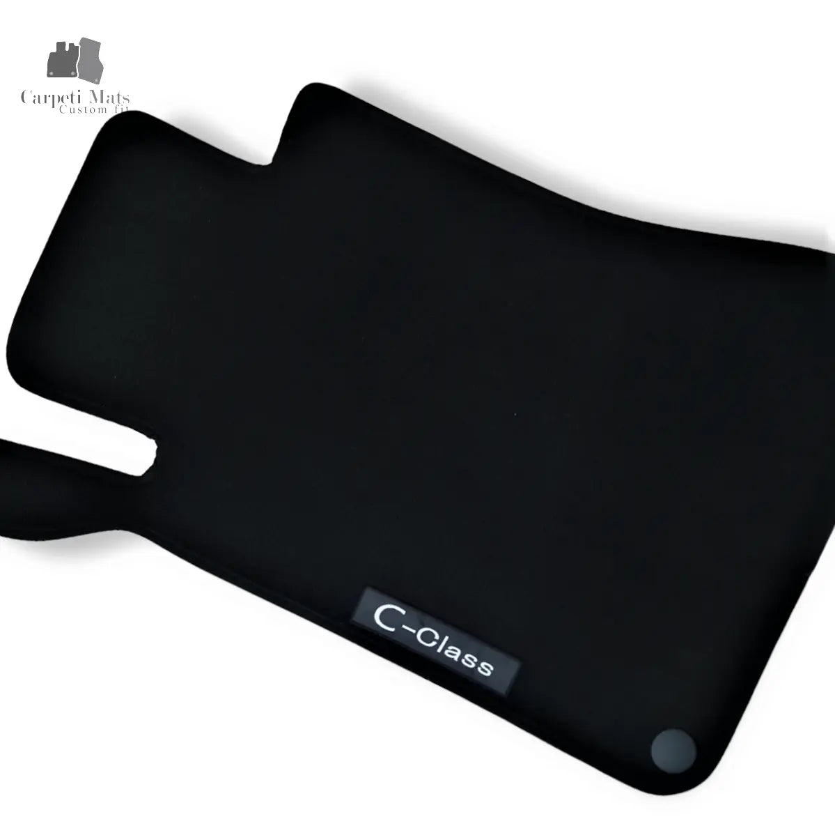 Carpet Car Floor Mats Velour for Mercedes C Class W203 05.2000-02.2007 logo Car Floor Mats Velour CarpetiMats