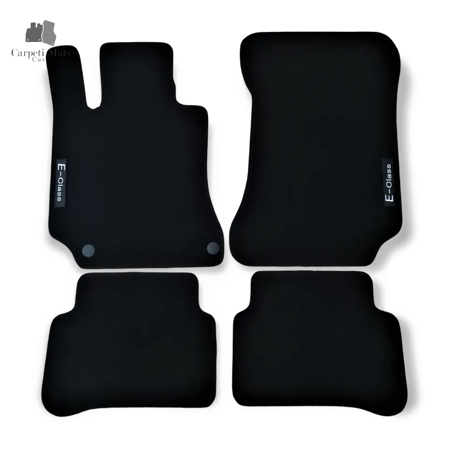 Carpet Car Floor Mats Velour for Mercedes E Class W212 01.2009-02.2016 logo Car Floor Mats Velour CarpetiMats