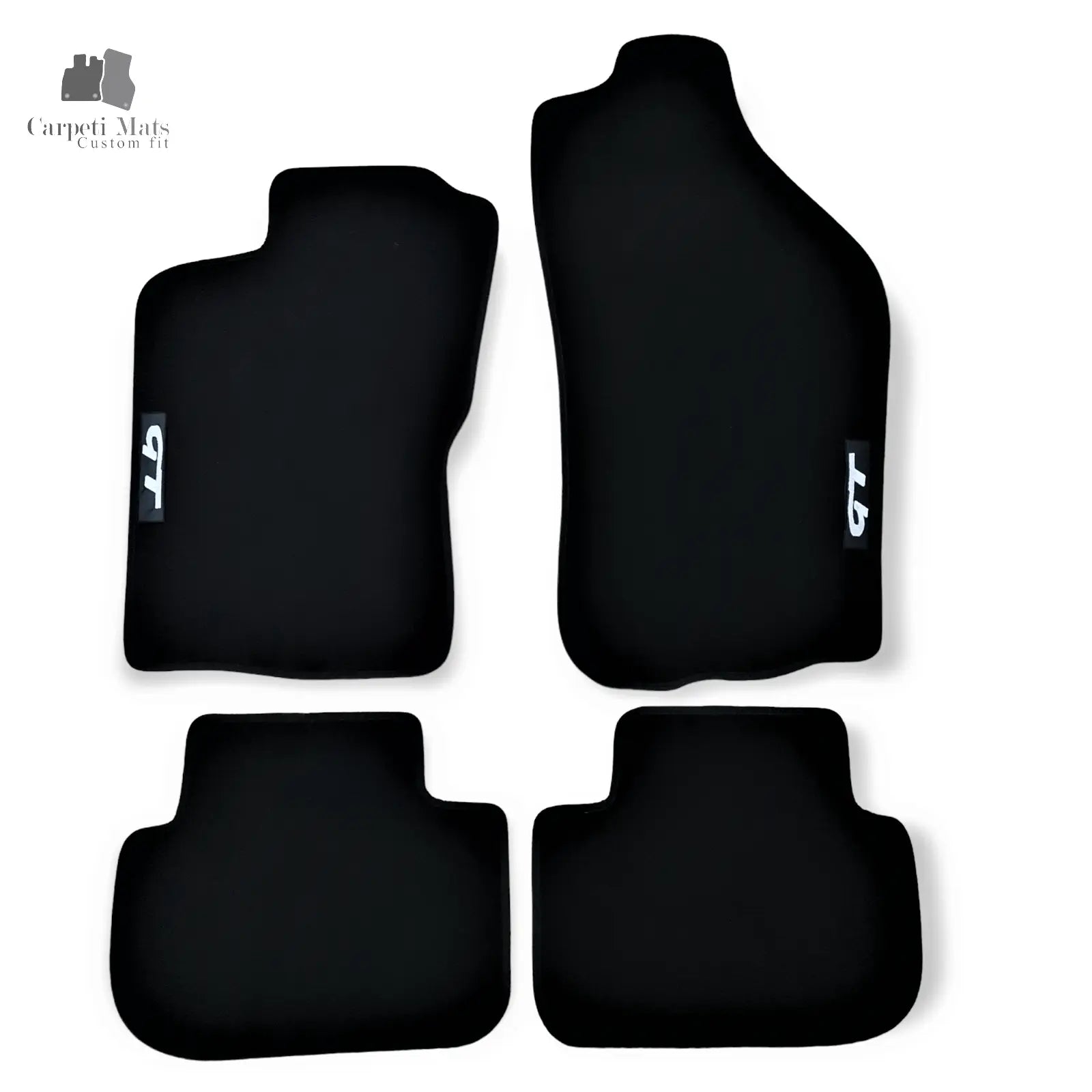 Carpet Car Floor Mats Velour for Alfa Romeo GT 2004-09.2010 logo Car Floor Mats Velour CarpetiMats