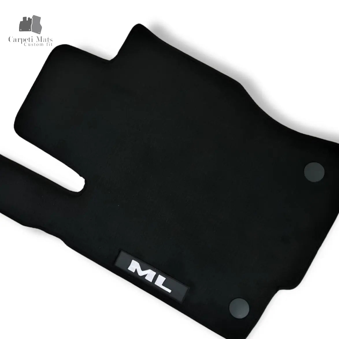 Carpet Car Floor Mats Velour for Mercedes ML W166 06.2011-> logo Car Floor Mats Velour CarpetiMats