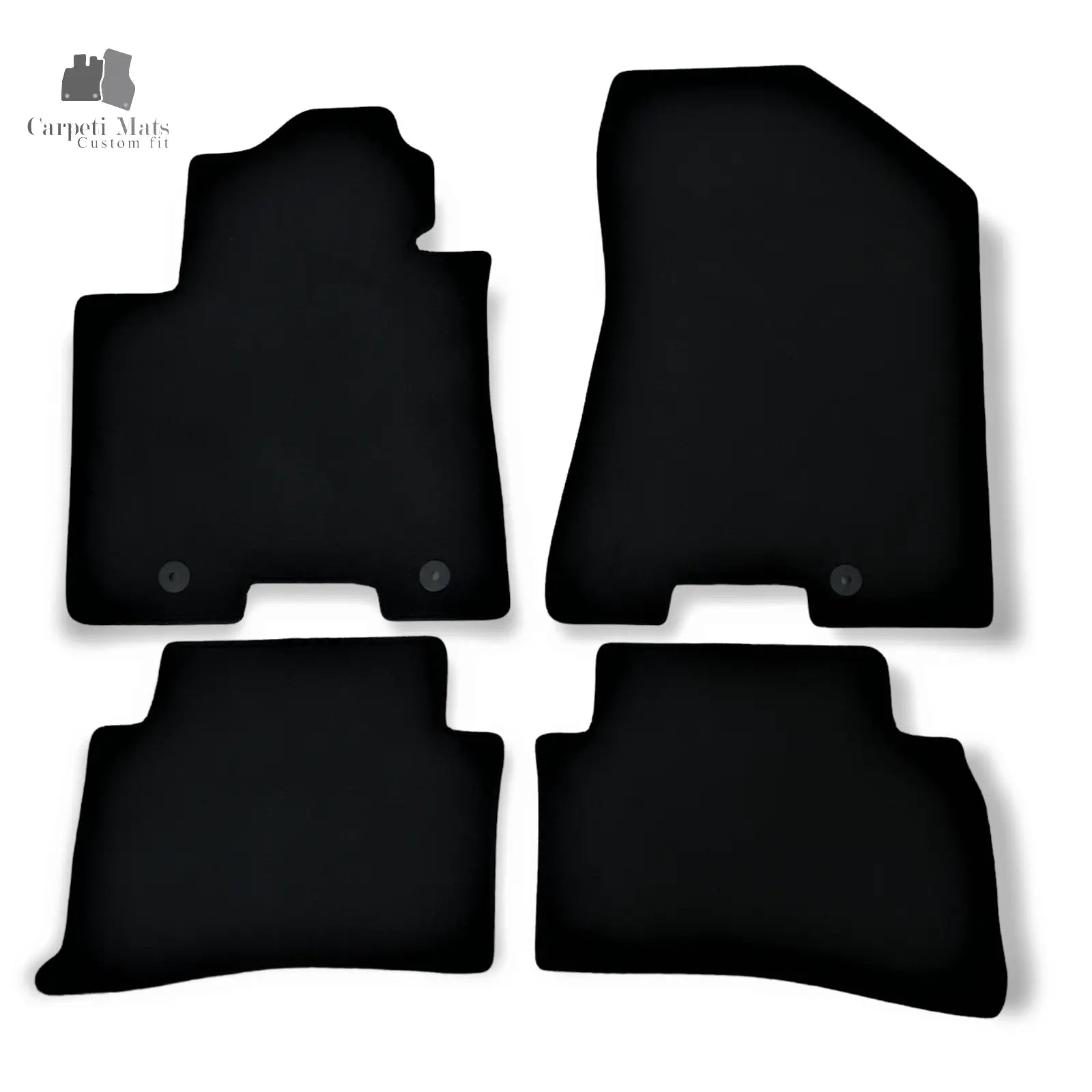 Carpet Car Floor Mats Velour for Kia Sportage 09.2015-08.2021 Car Floor Mats Velour CarpetiMats