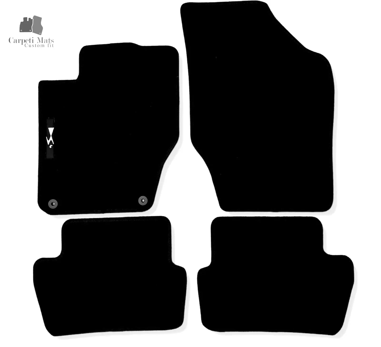 Carpet Car Floor Mats Velour for Citroen DS4 04.2011-2018 Car Floor Mats Velour CarpetiMats