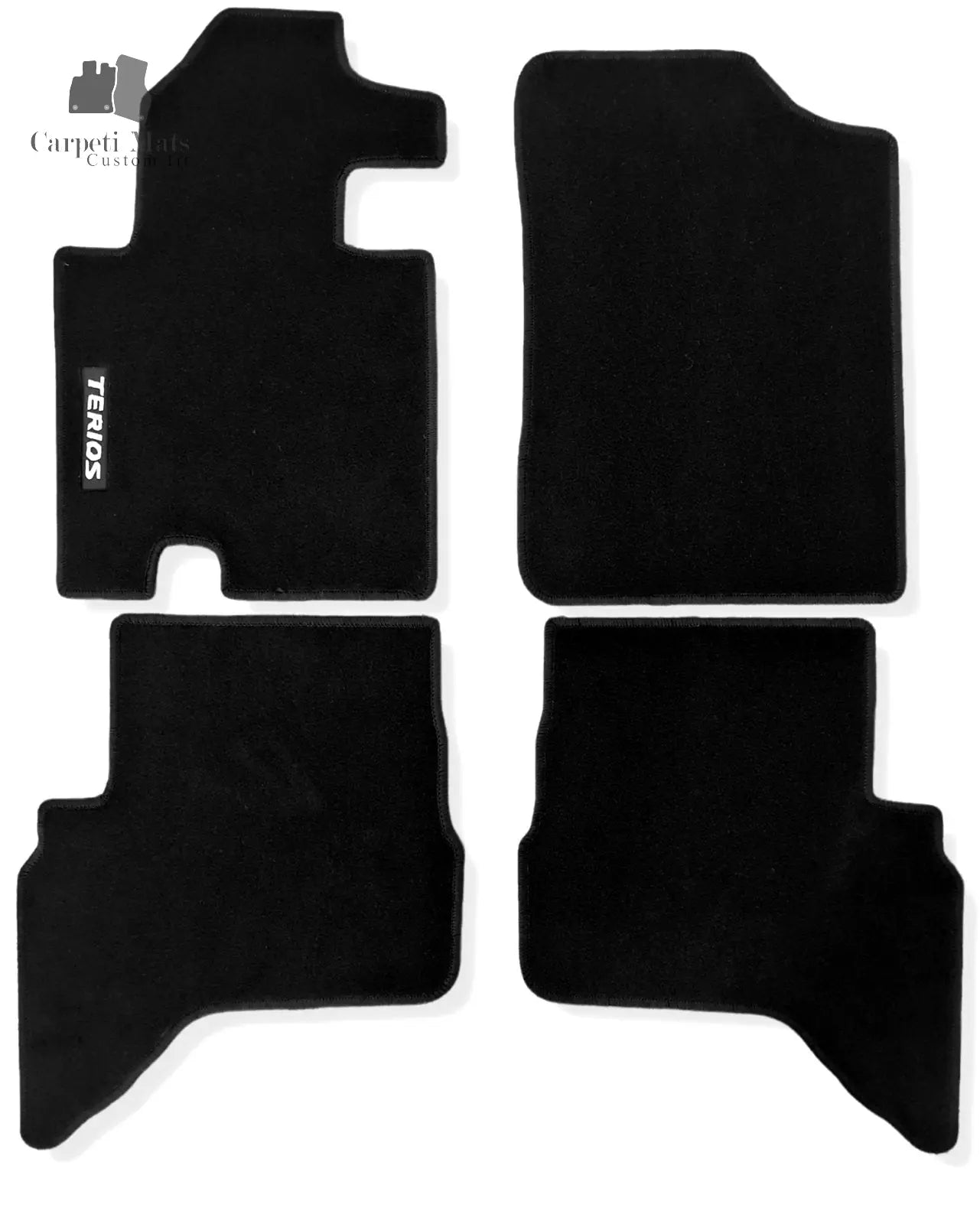 Carpet Car Floor Mats Velour for Daihatsu Terios 2006-2016 logo Car Floor Mats Velour CarpetiMats