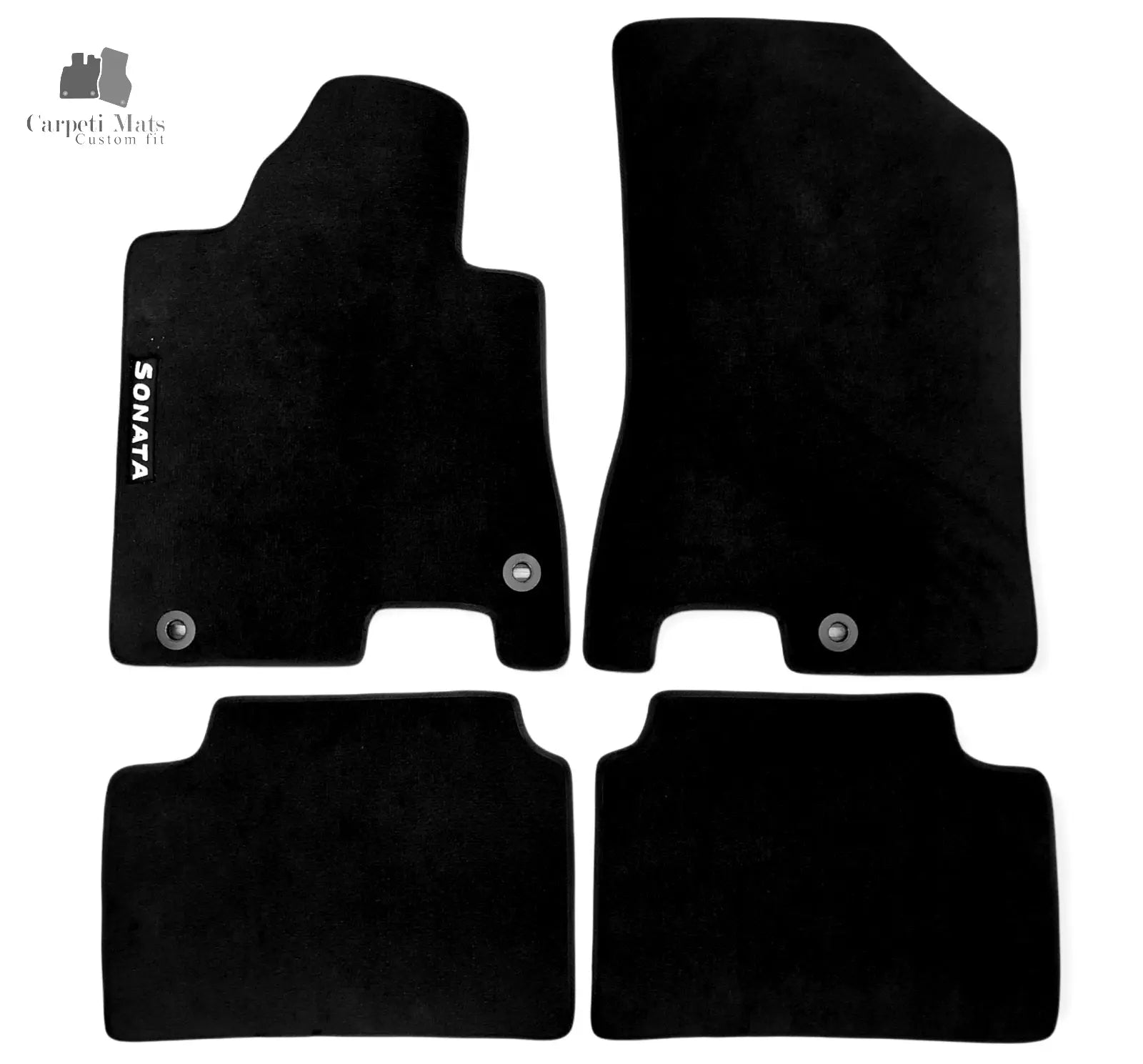 Carpet Car Floor Mats Velour for Hyundai Sonata 2021-> Car Floor Mats Velour CarpetiMats