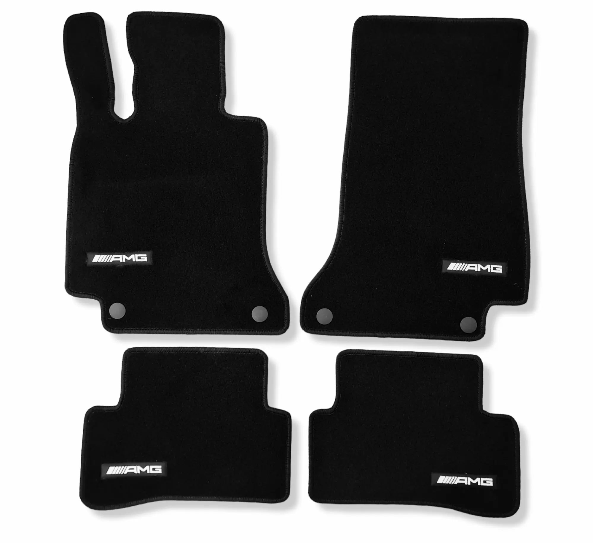 Floor Mats Velour for Mercedes C Class 2014-2020 AMG Car Floor Mats Velour CarpetiMats