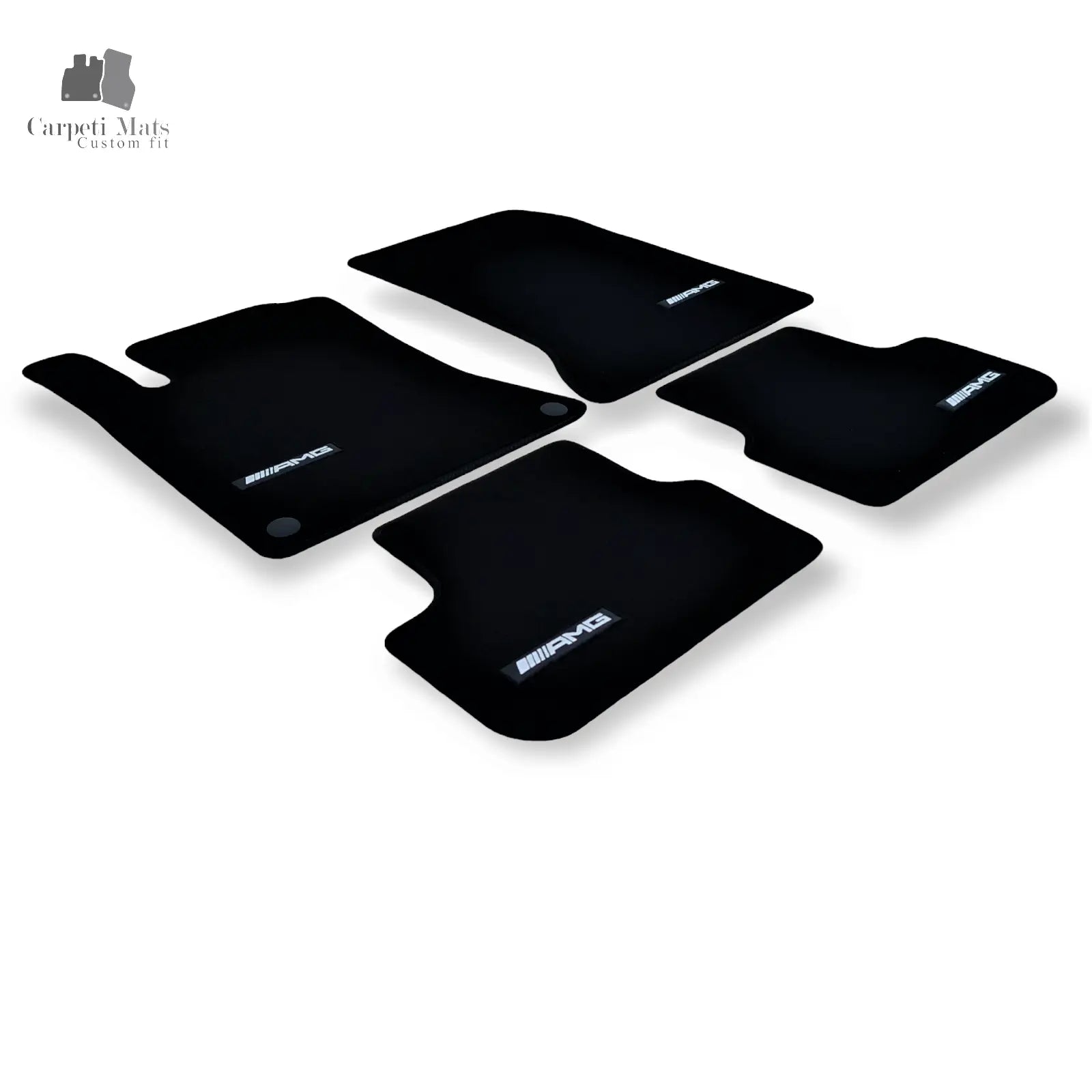 Carpet Car Floor Mats Velour for Mercedes A Class W176 06.2012-04.2018 AMG Car Floor Mats Velour CarpetiMats