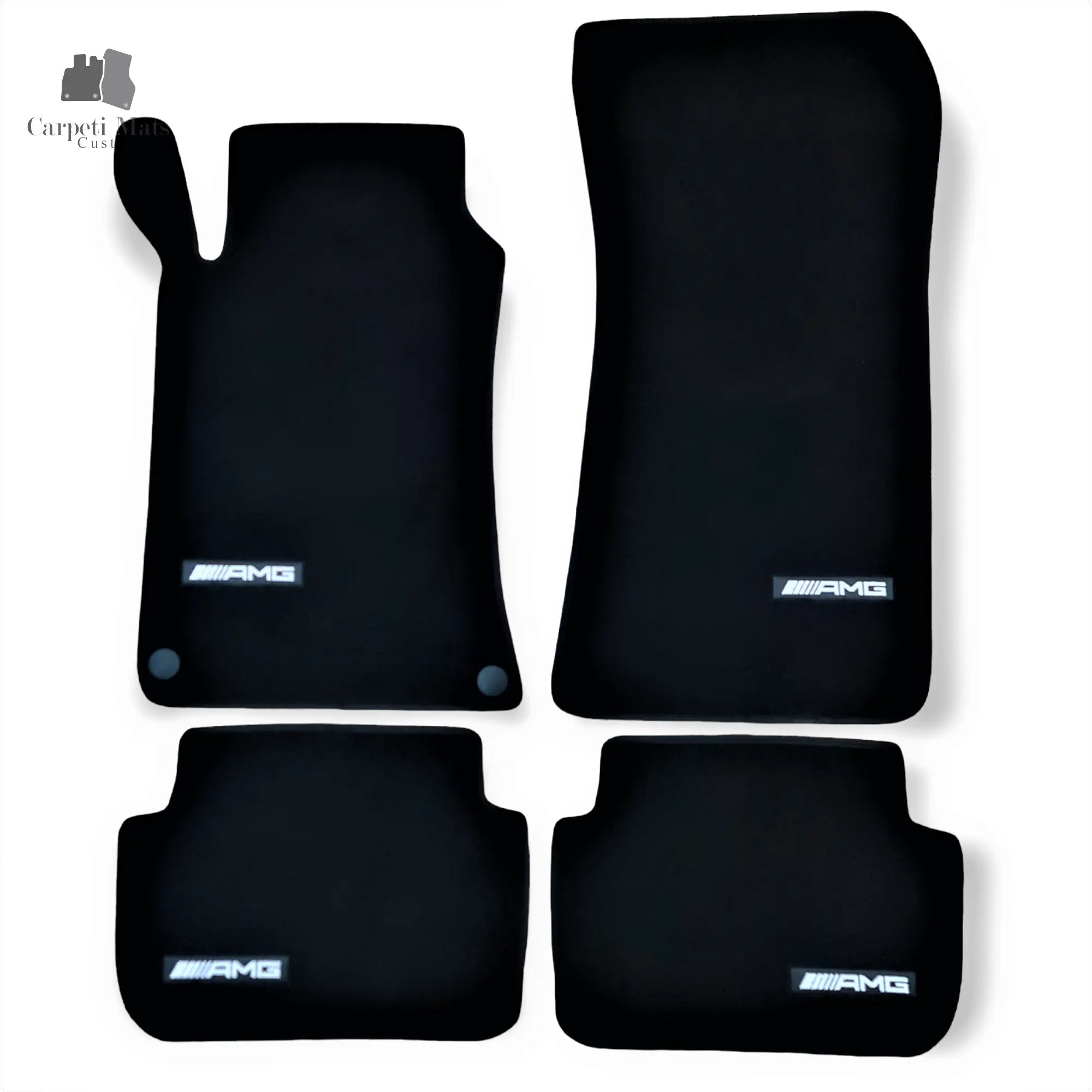 Carpet Car Floor Mats Velour for Mercedes CLK CLASS C209 06.2002-05.2009 AMG Car Floor Mats Velour CarpetiMats