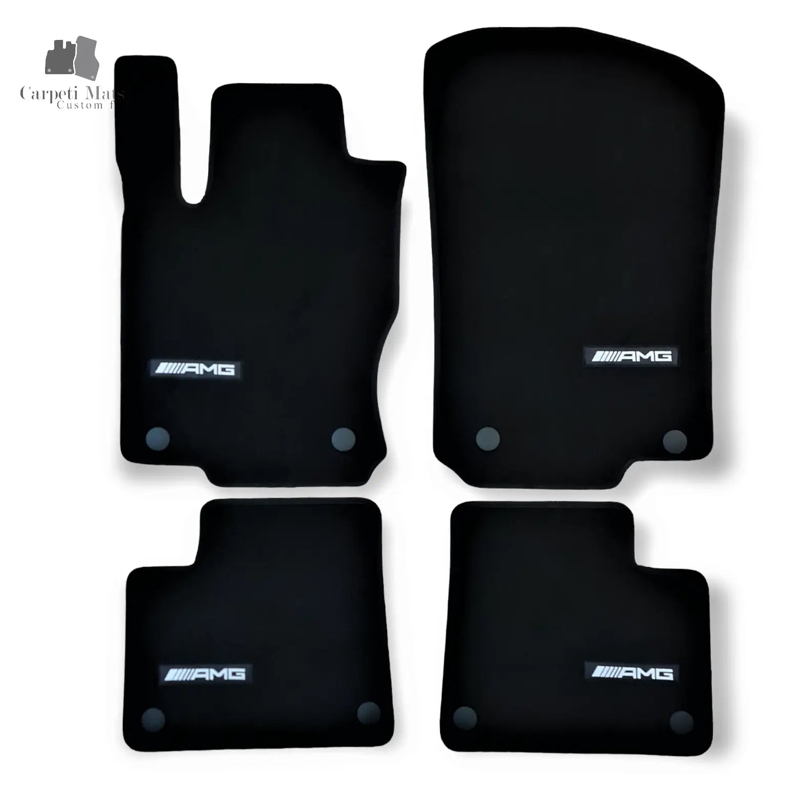 Carpet Car Floor Mats Velour for Mercedes GLS X166 01.2016-04.2019 AMG Car Floor Mats Velour CarpetiMats