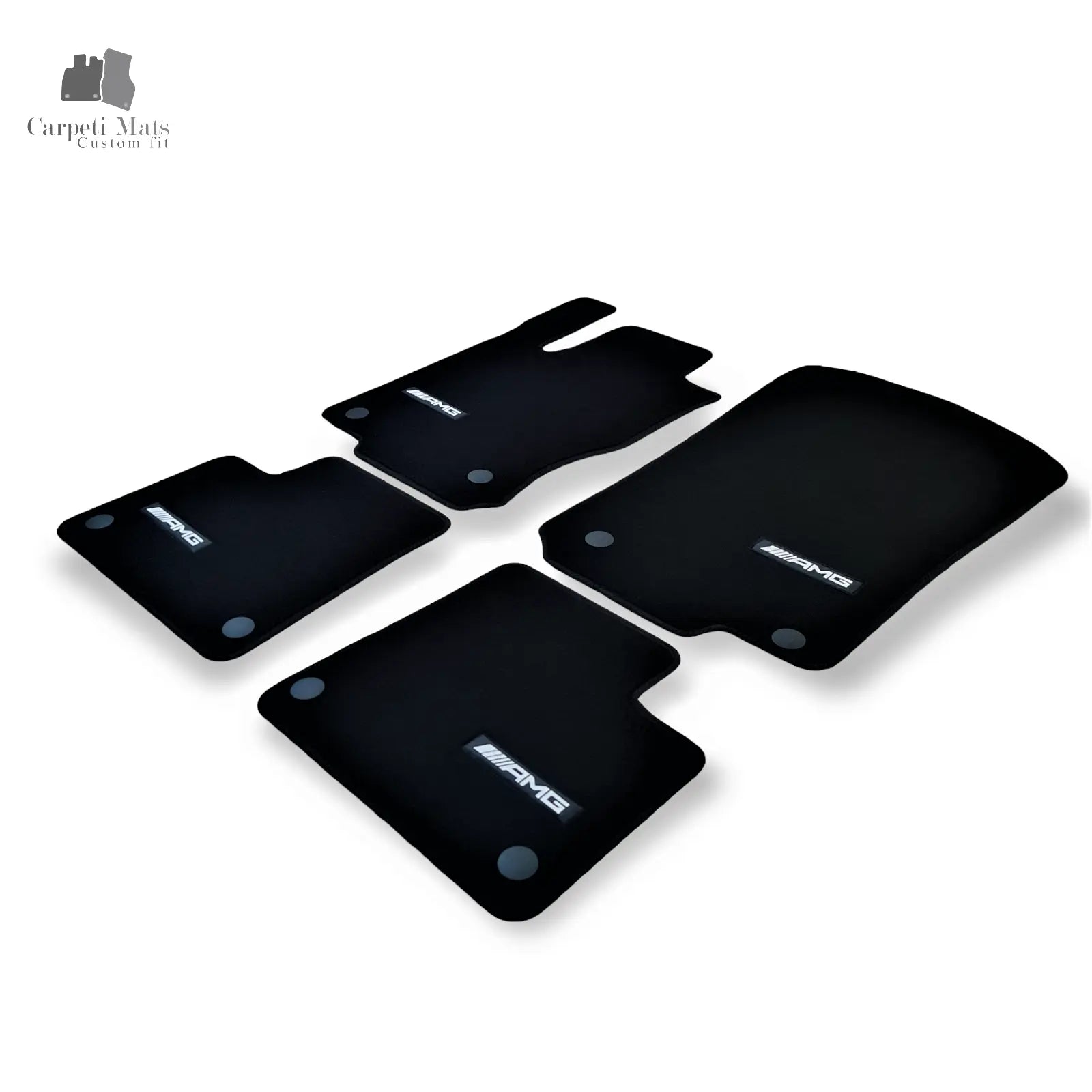 Carpet Car Floor Mats Velour for Mercedes GL X166 01.2013-12.2015 AMG Car Floor Mats Velour CarpetiMats