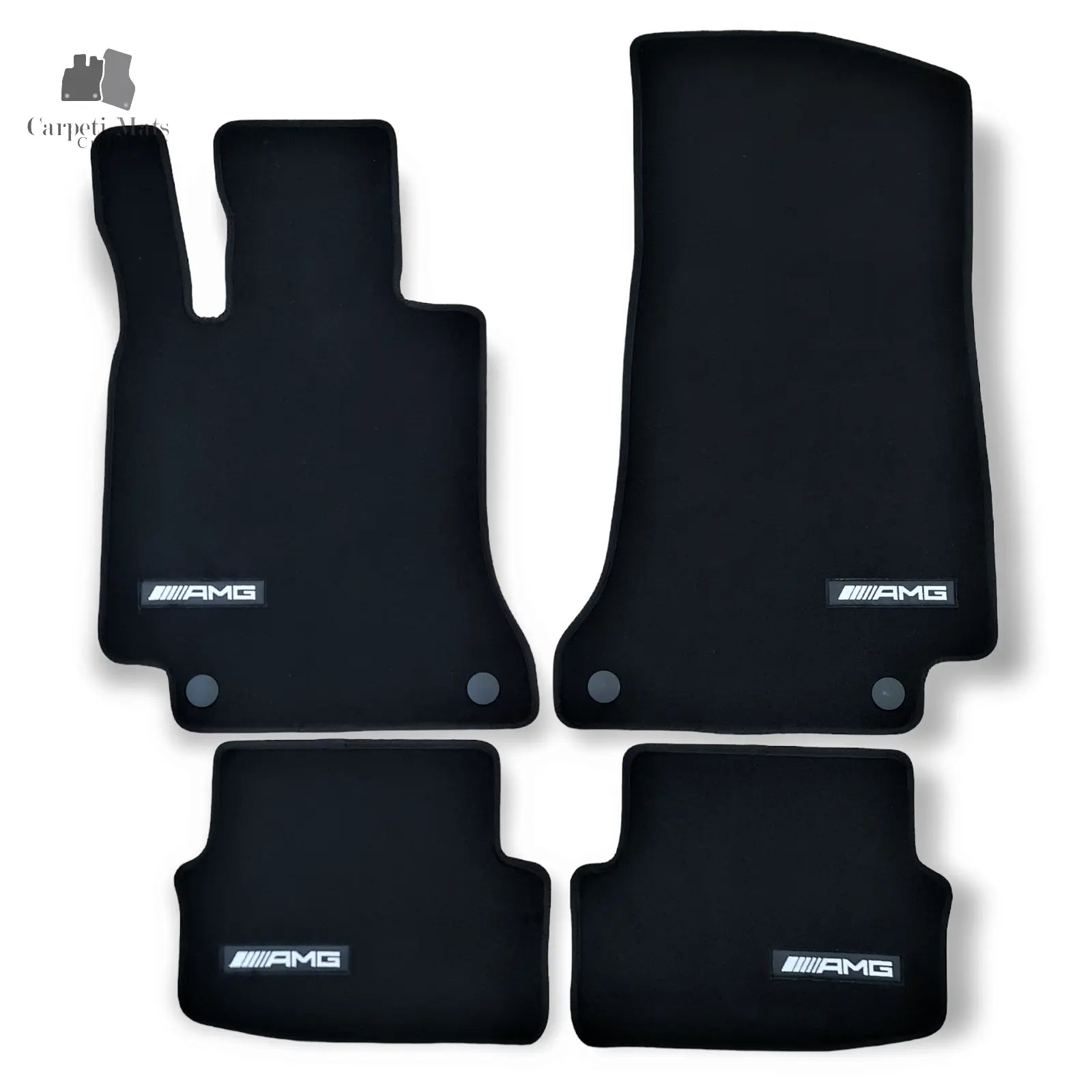 Carpet Car Floor Mats Velour for Mercedes C Class COUPE C205 2015-2021 AMG Car Floor Mats Velour CarpetiMats