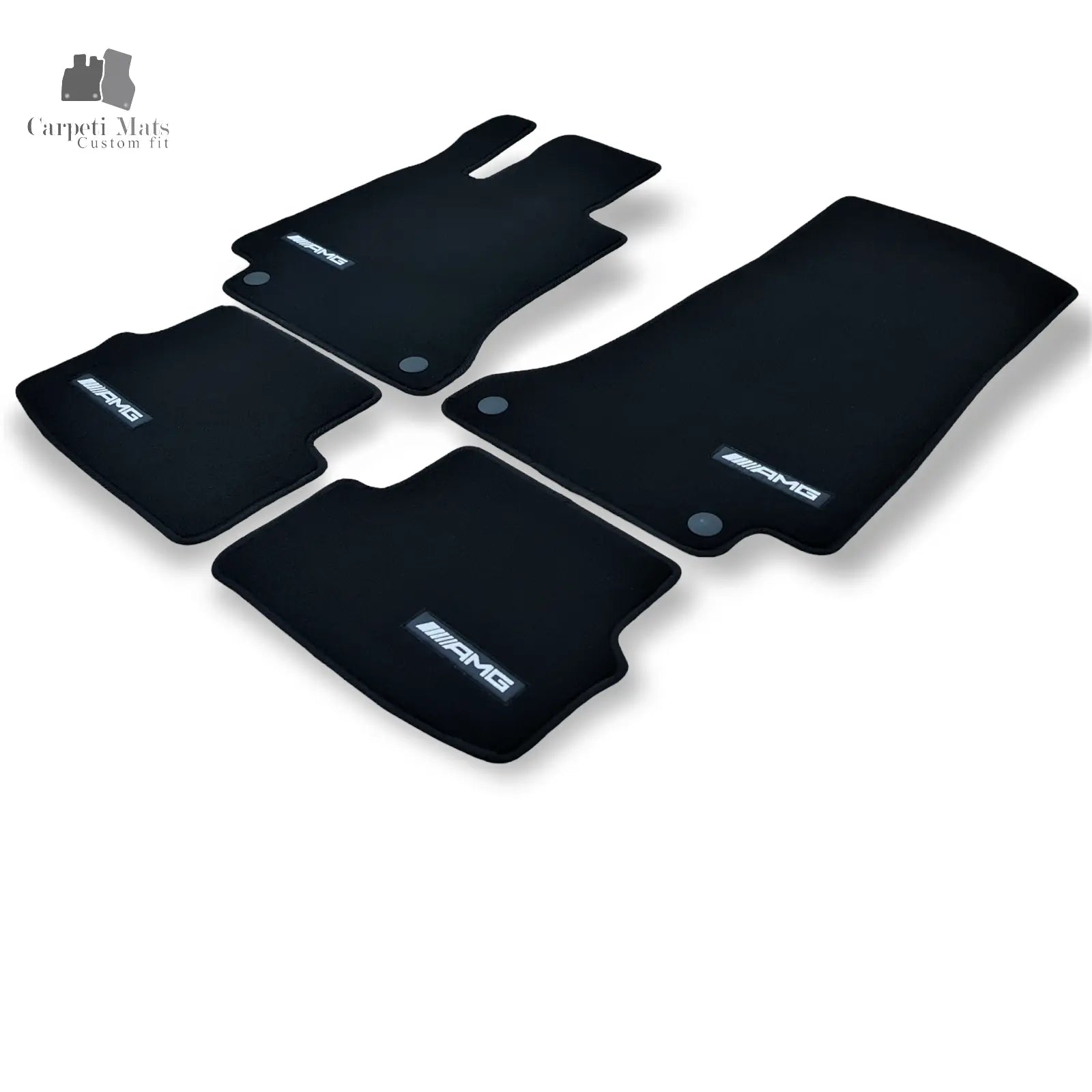 Carpet Car Floor Mats Velour for Mercedes C Class COUPE C205 2015-2021 AMG Car Floor Mats Velour CarpetiMats