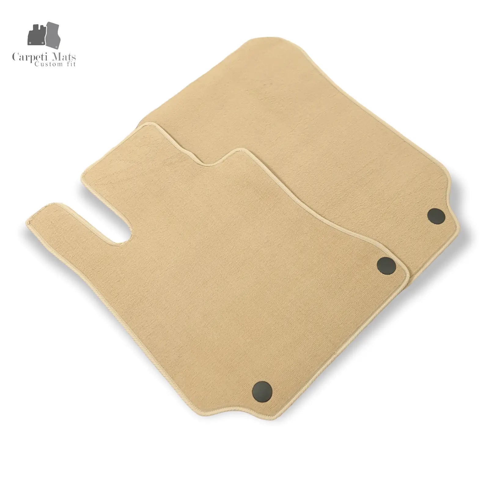 Carpet Car Floor Mats Velour for Mercedes E Class W212 01.2009-02.2016 BEIGE Car Floor Mats Velour CarpetiMats