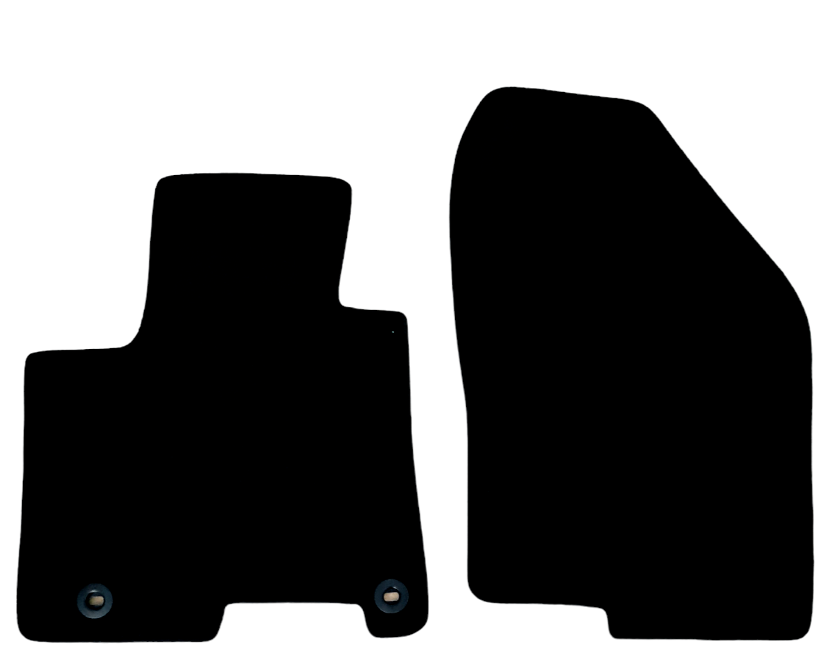 Front Car Floor Mats Velour For Hyundai Tucson Waterproof Carpet Auto Liners 2pc