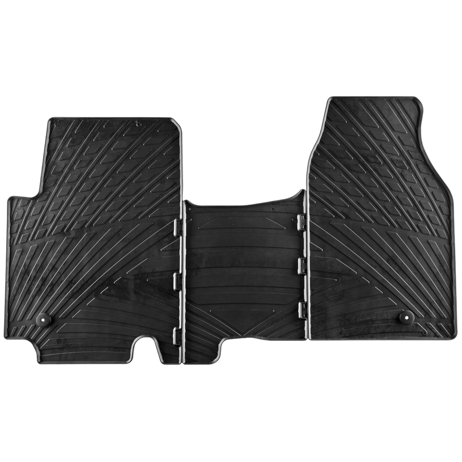 Rubber Car Floor Mats For Renault Trafic All Weather Heavy Duty Rugs Auto Liners