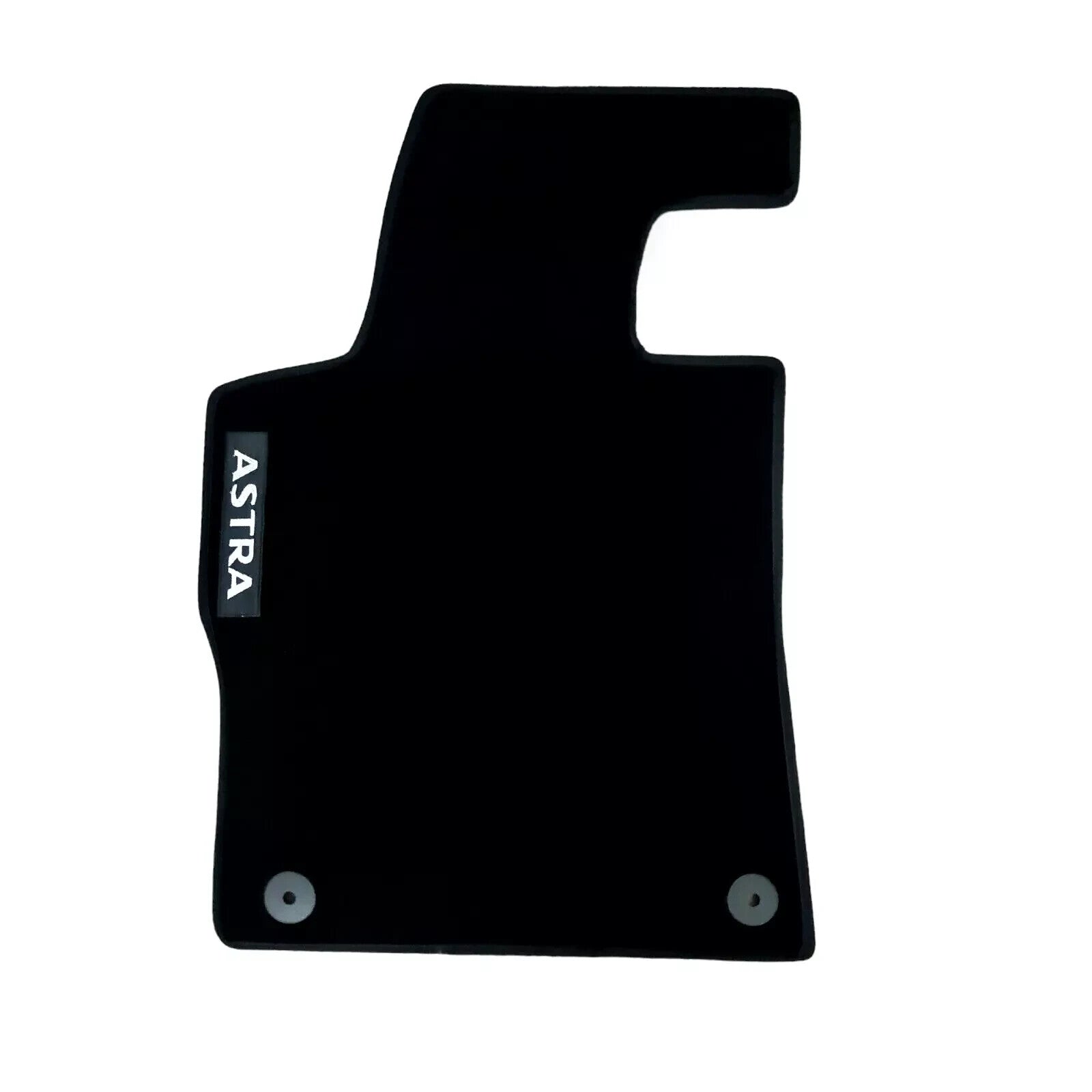 Front Car Floor Mats Velour For Opel Astra L Waterproof Black Carpet Liners 2pcs