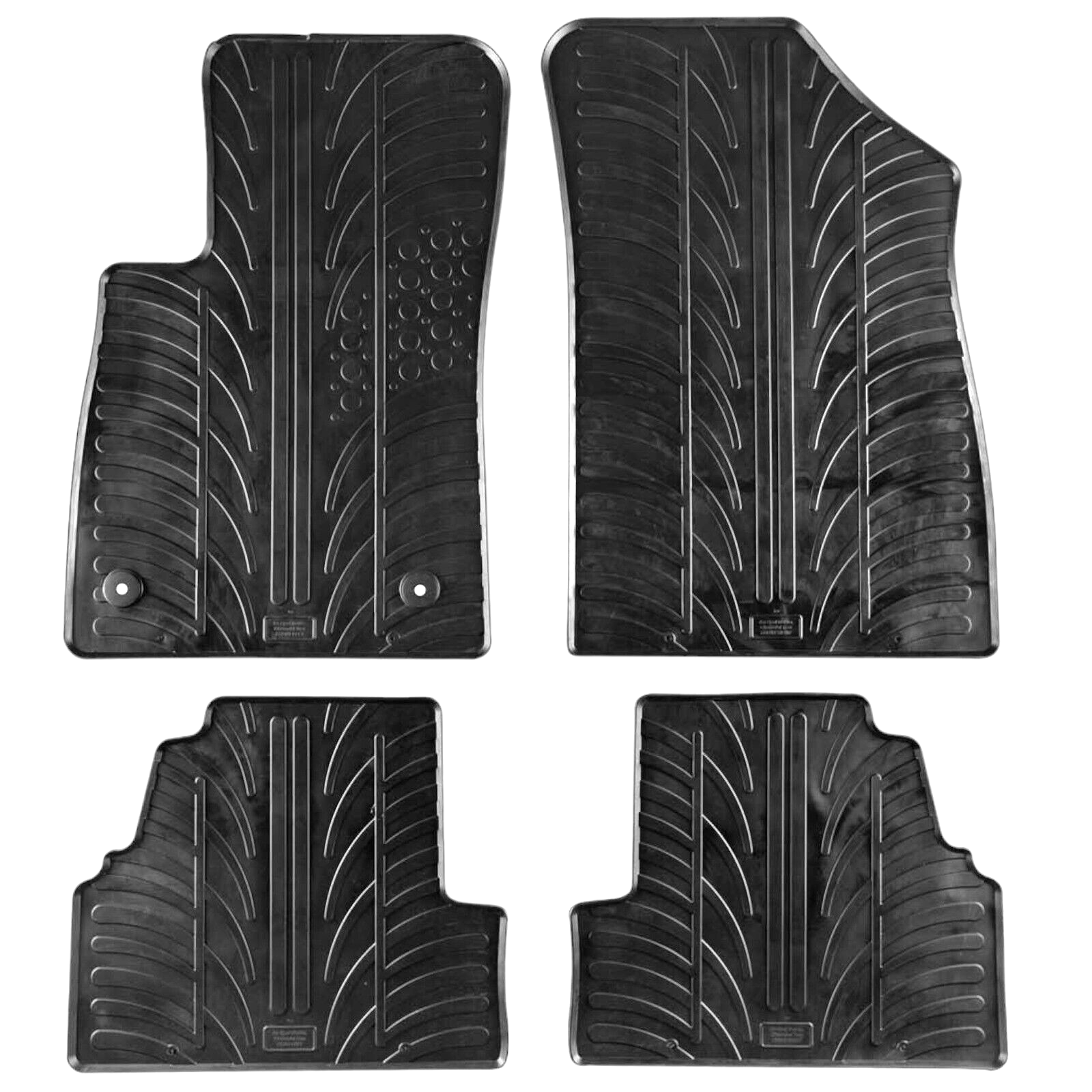 Rubber Car Floor Mats For Opel Mokka All Weather Heavy Duty Rugs Auto Liners New