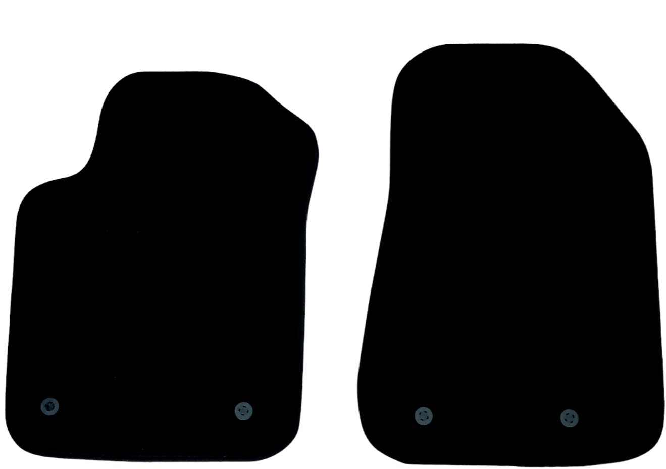 Front Car Floor Mats For Alfa Romeo Giulietta Velour Waterproof Carpet Liners 2p