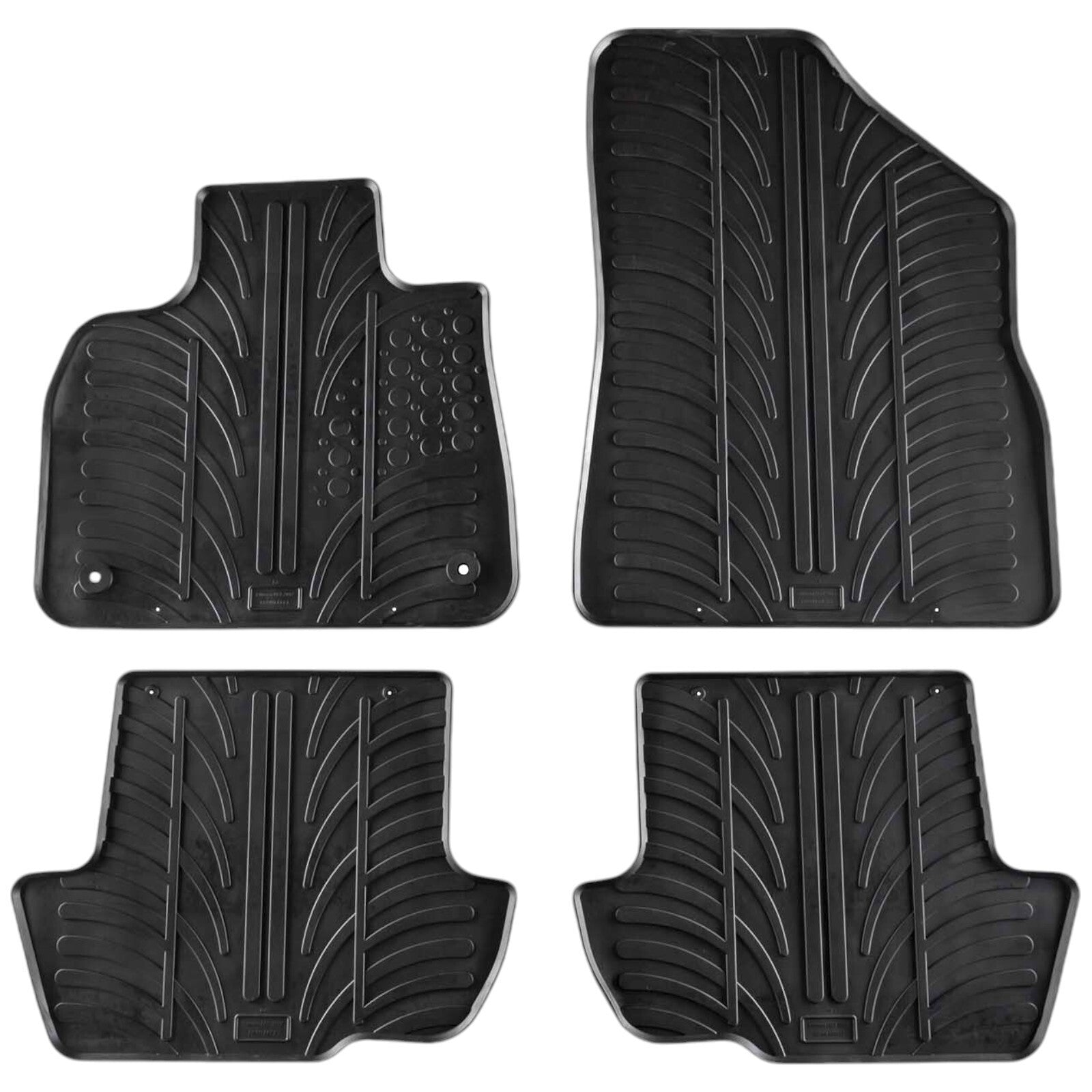 Rubber Car Floor Mats For Citroen DS5 All Weather Heavy Duty Rugs Auto Liners
