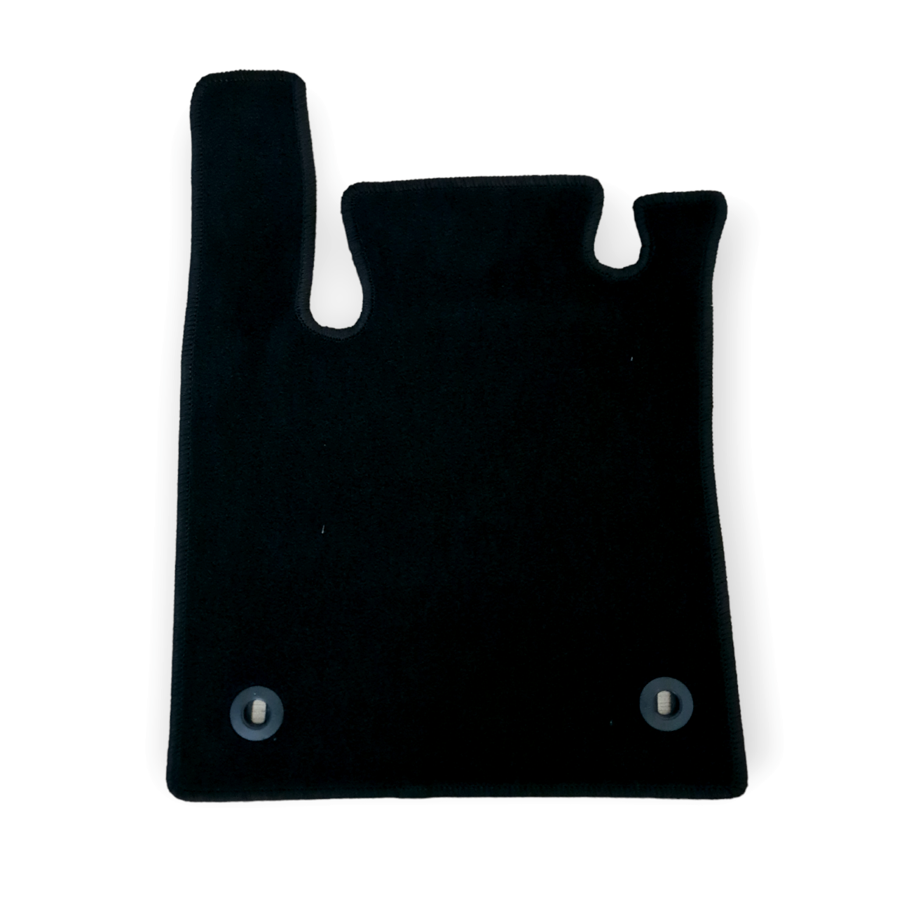 Front Car Floor Mats Velour For MG MG4 Waterproof Black Carpet Auto Liners 2pcs