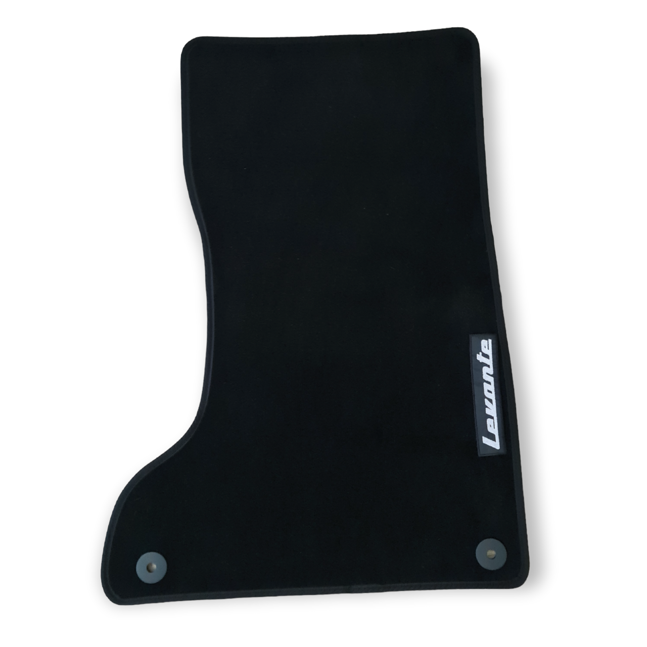 Front Car Floor Mats Velour For Maserati Levante Waterproof Black Carpet 2pc New